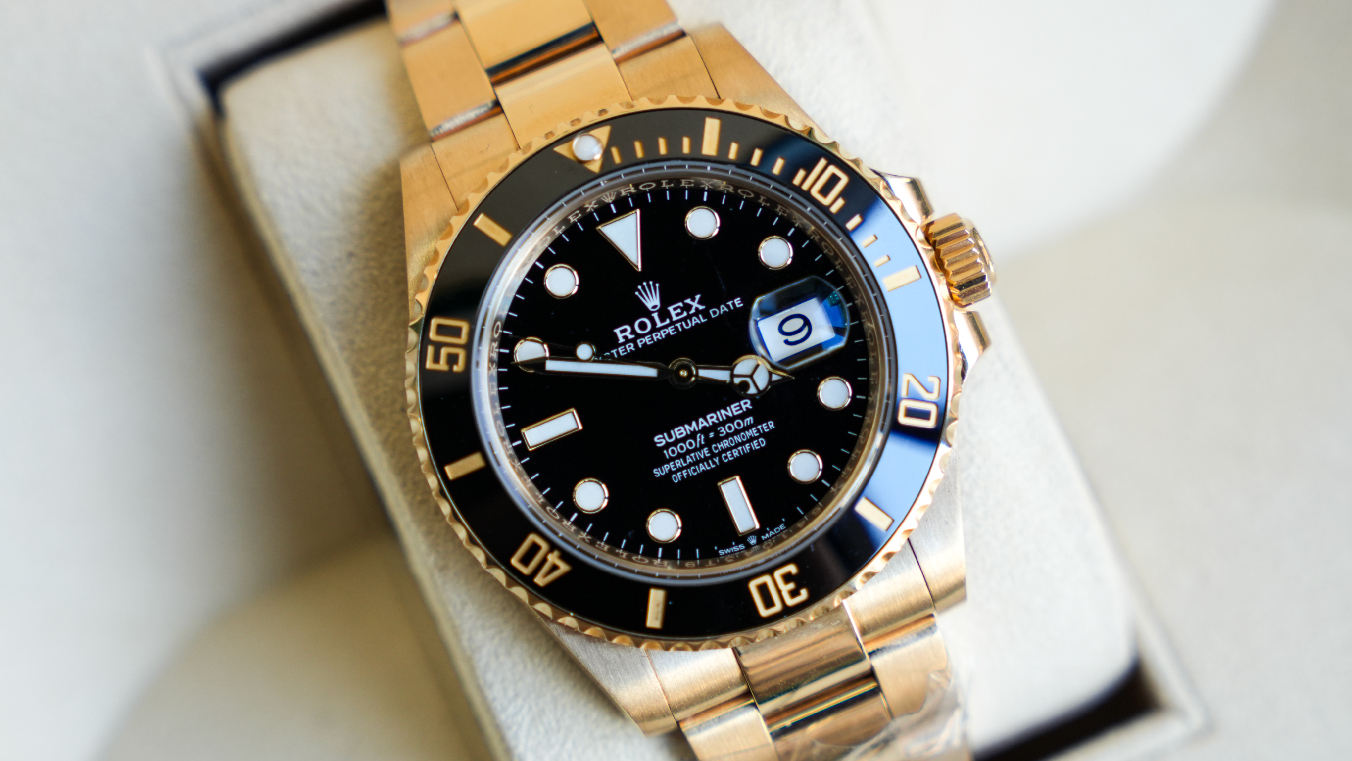 Rolex Submariner Date 41mm 18K Yellow Gold – Black Dial & Bezel – Ref. 126618LN ( 2021 to 2024)