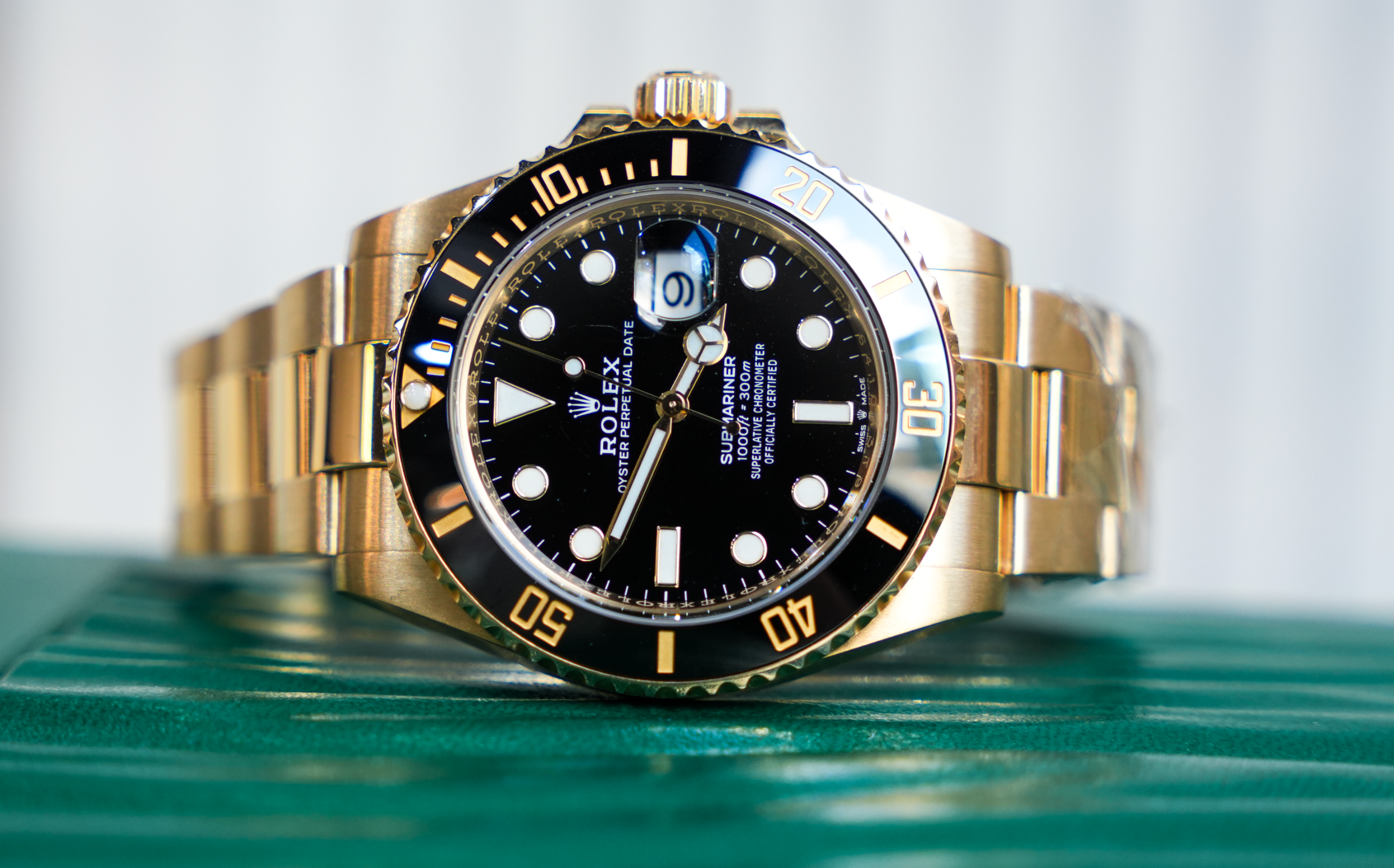Rolex Submariner Date 41mm 18K Yellow Gold – Black Dial & Bezel – Ref. 126618LN ( 2021 to 2024)