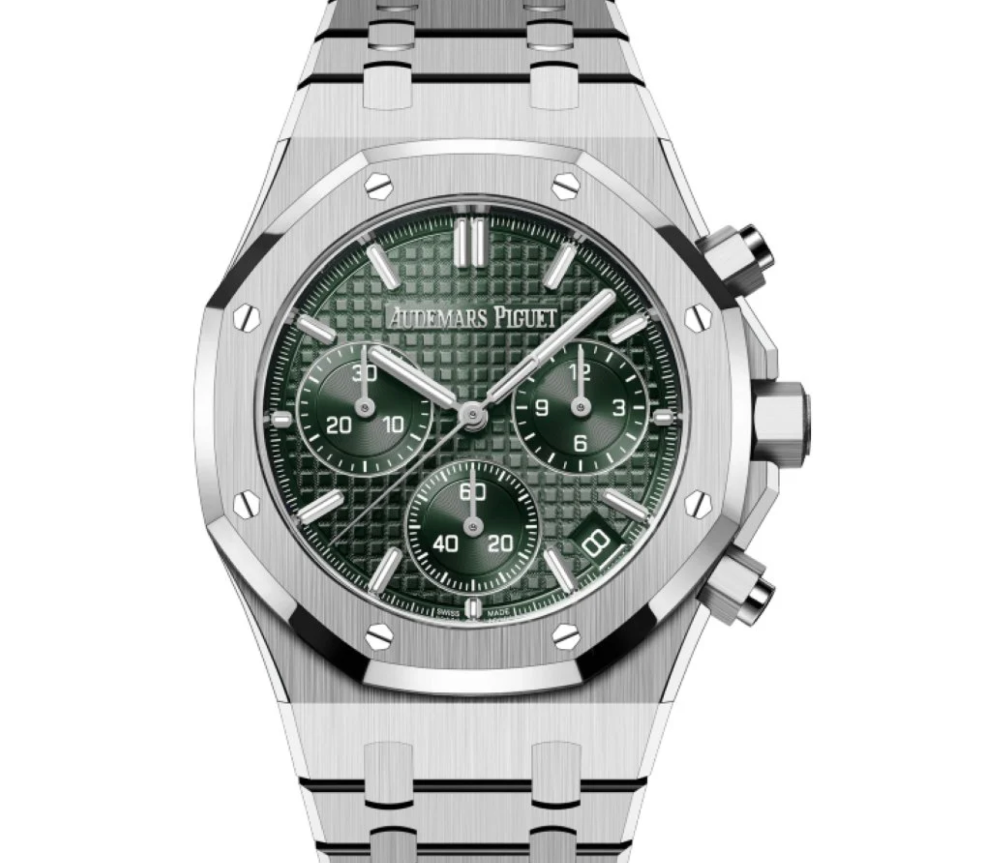 Audemars Piguet Royal Oak Chronograph 26240ST.OO.1320ST.08 – Green Dial | 41mm Stainless Steel (Years 2022-2024)