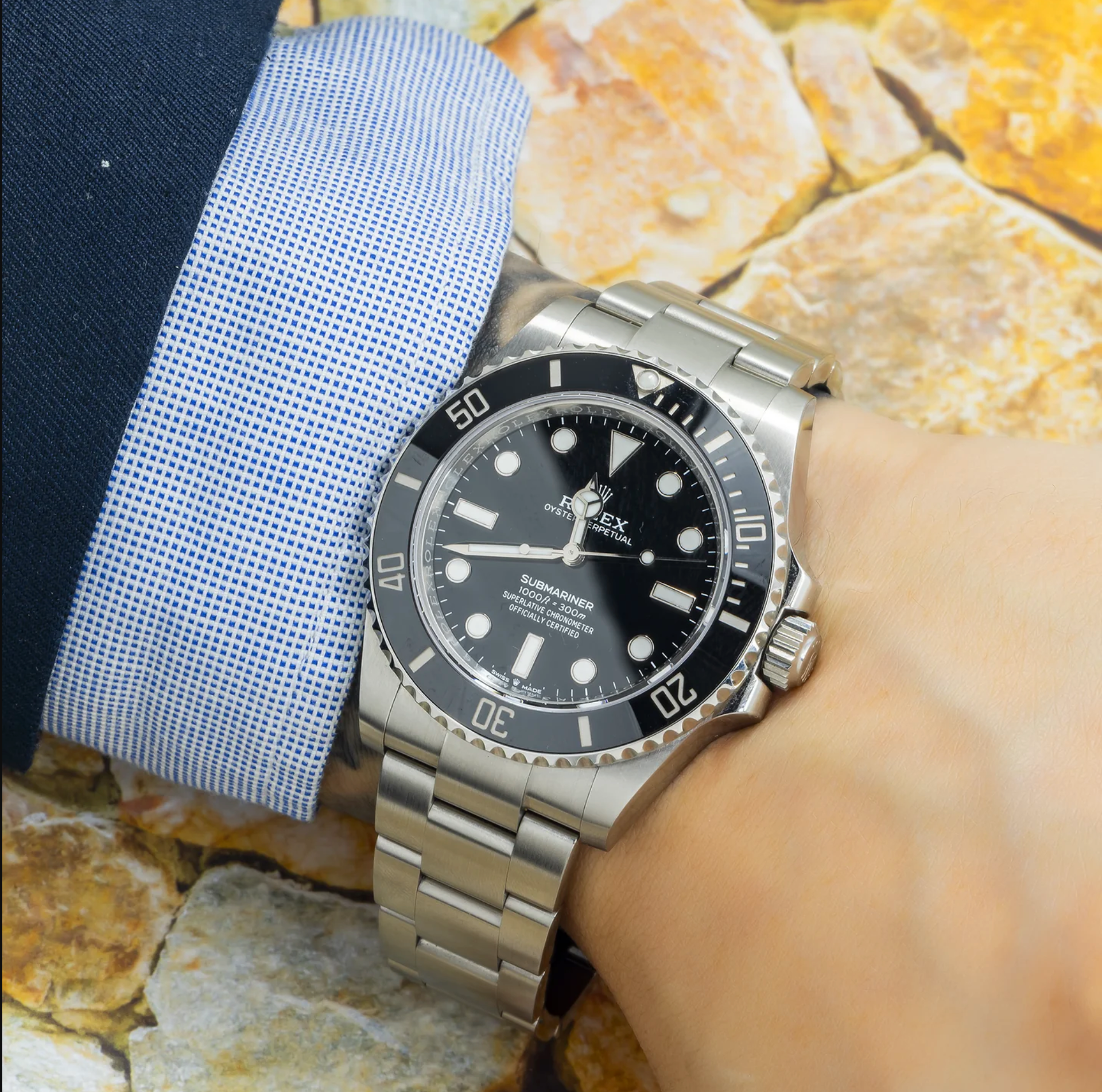 Rolex Submariner 124060 – 41mm No-Date Black Dial with Stainless Steel Oyster Bracelet (2025)