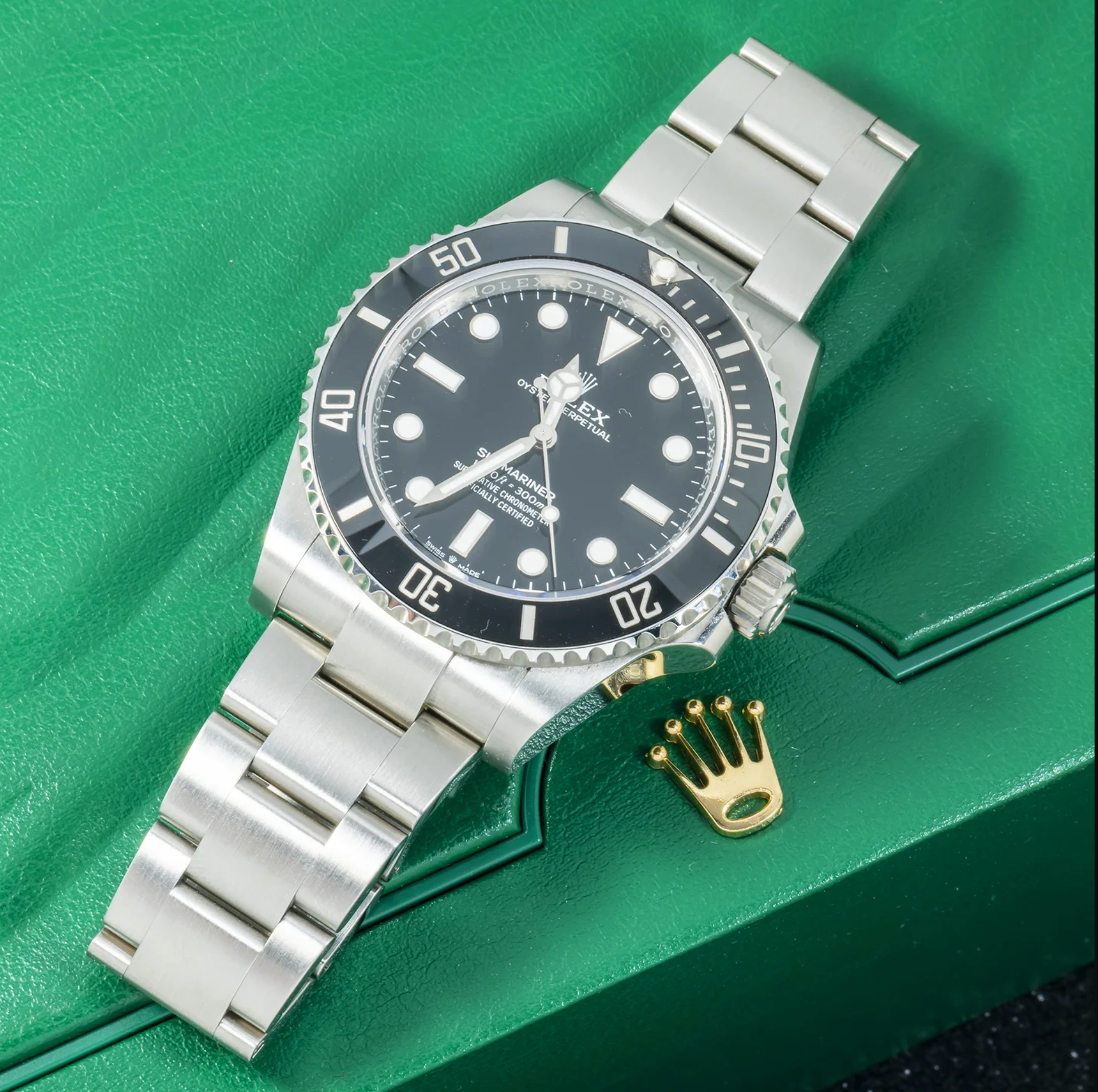 Rolex Submariner 124060 – 41mm No-Date Black Dial with Stainless Steel Oyster Bracelet (2025)