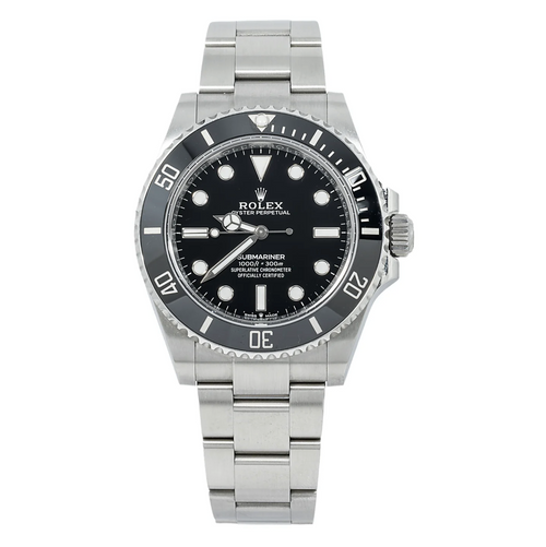 Rolex Submariner 124060 – 41mm No-Date Black Dial with Stainless Steel Oyster Bracelet (2025)