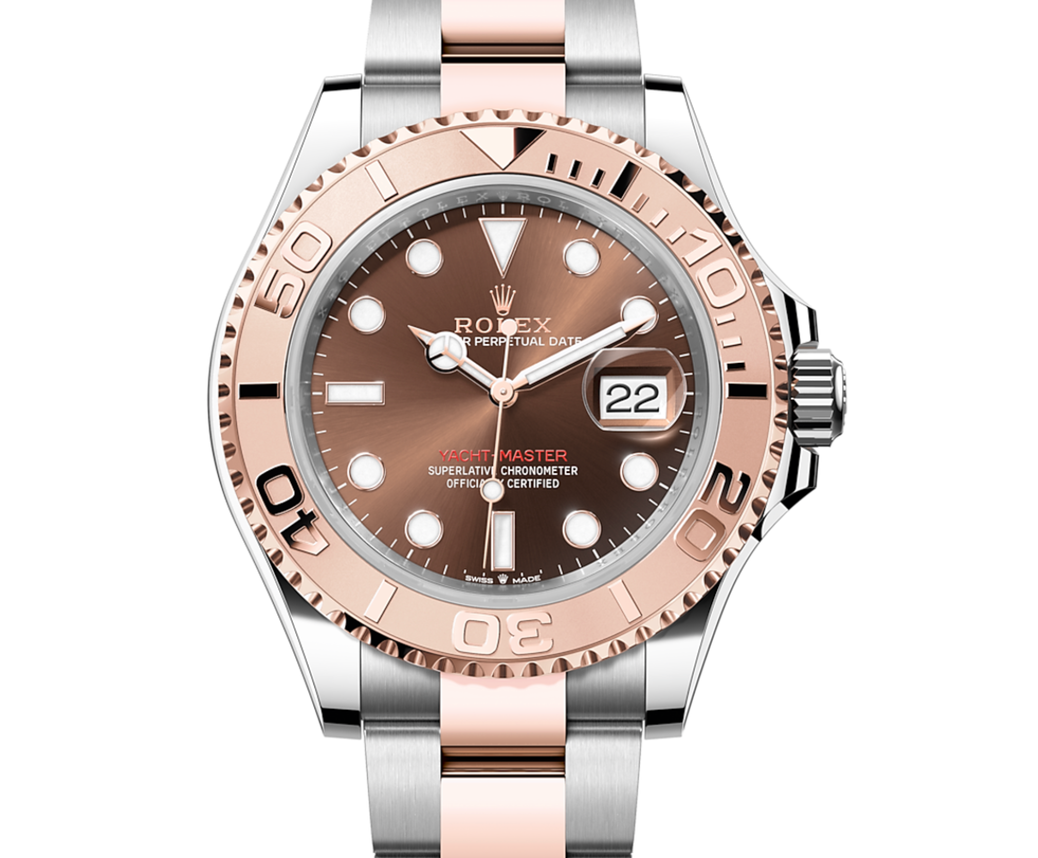 Pre-Owned Rolex Yacht-Master 126621 – Everose Rolesor Chocolate Pre-Owned Rolex Yacht-Master 126621 – Everose Rolesor Chocolate