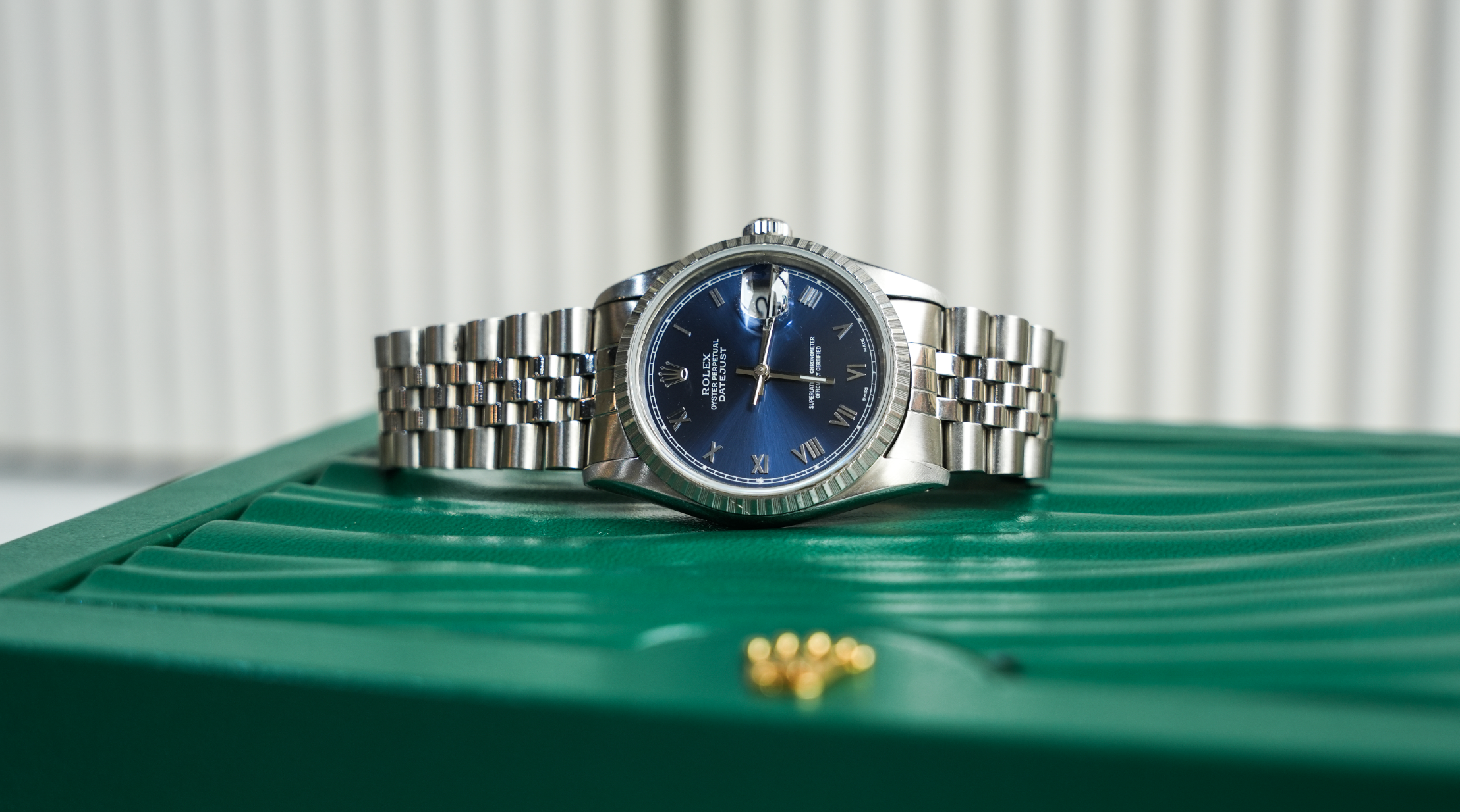 Rolex Datejust 36mm – Blue Dial & Jubilee Bracelet | Ref. 16220