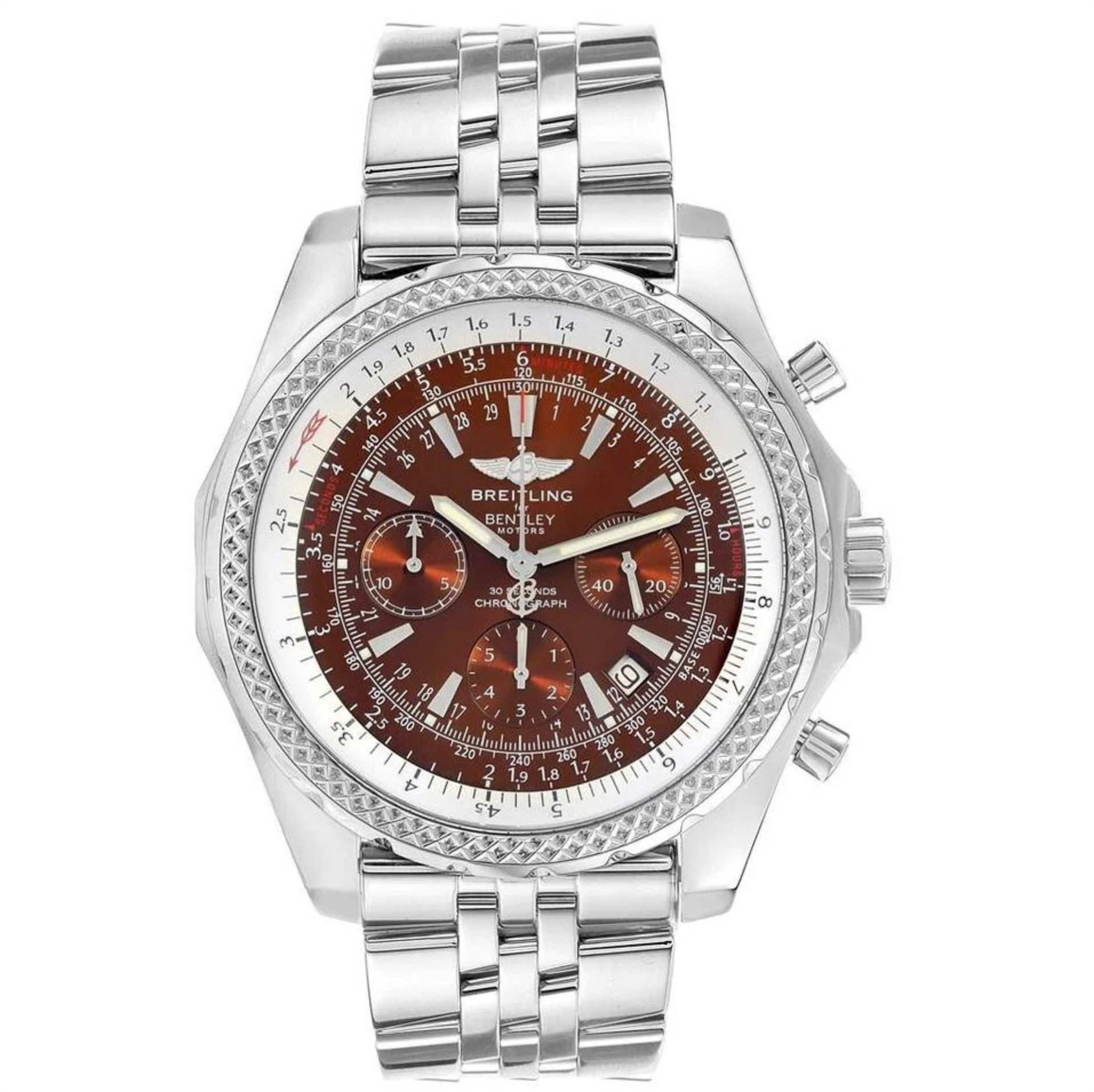 Breitling for Bentley A25362 – Bronze “Havana” Dial with Date | Chronograph Luxury Watch