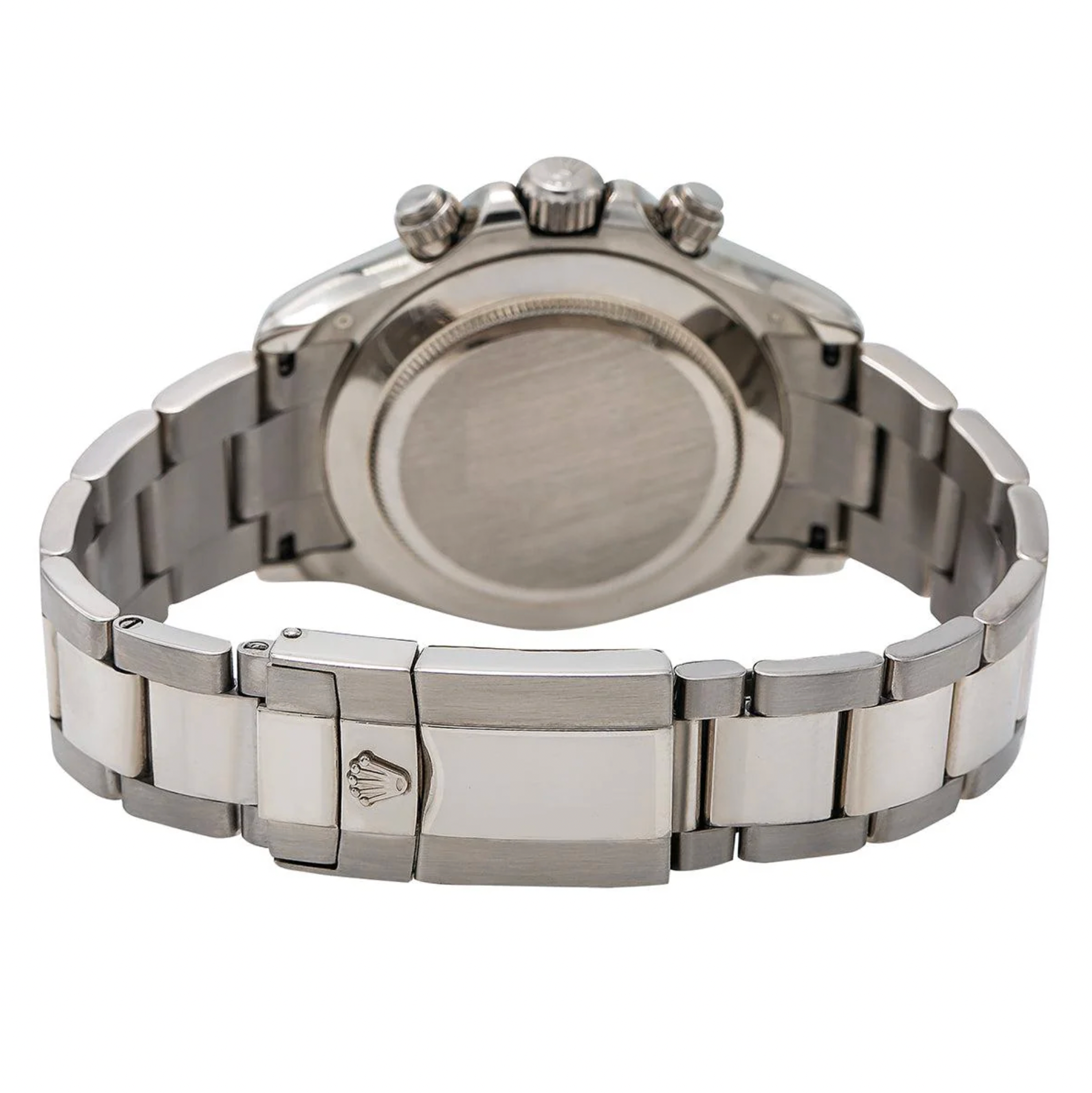 Rolex Cosmograph Daytona 40MM 116509 Black Arabic Dial 18K White Gold Bezel Stainless Steel Oyster Bracelet