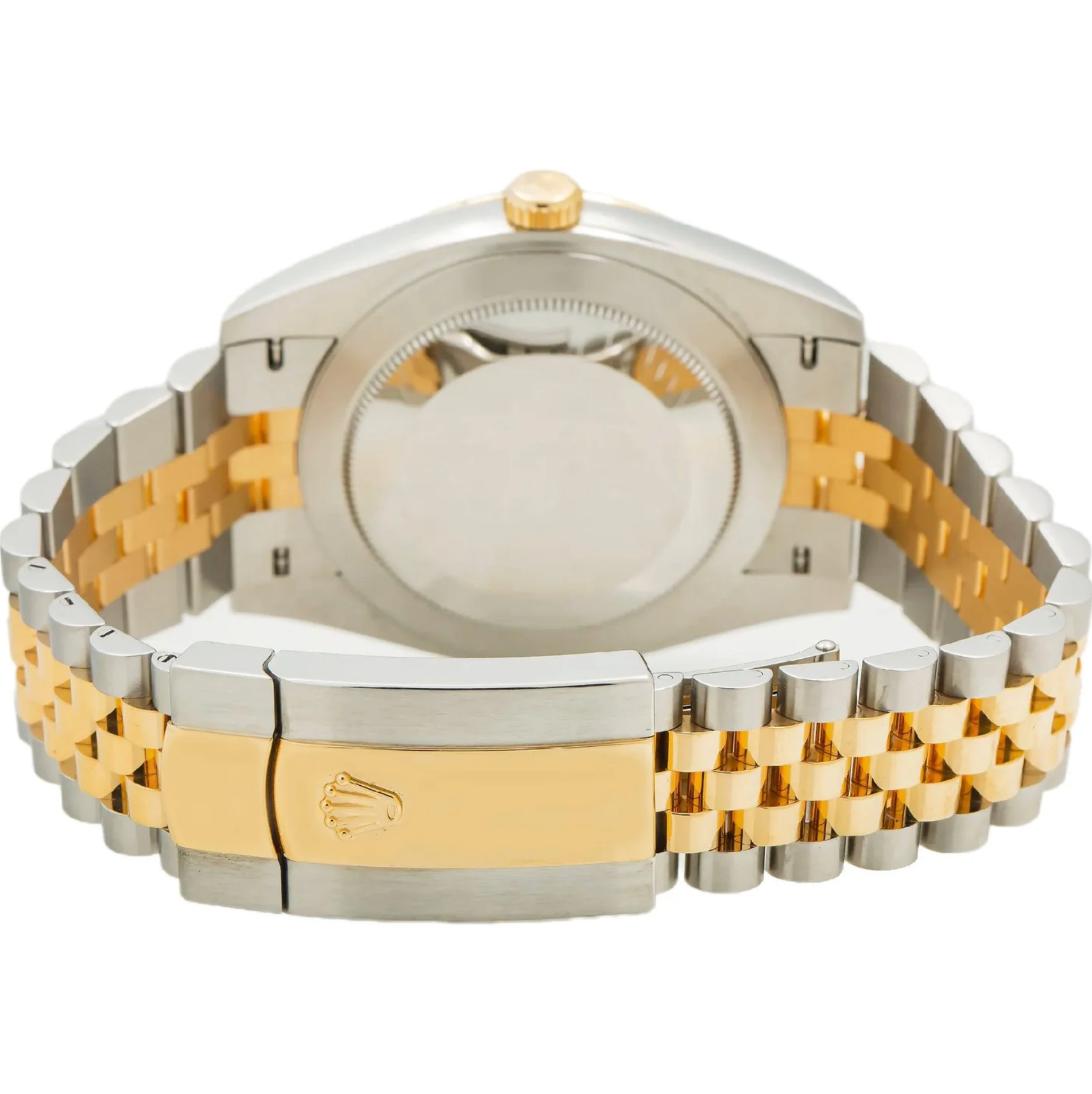 Rolex Datejust 41mm Champagne Dial 18K Yellow Gold Fluted Bezel – Ref. 126333