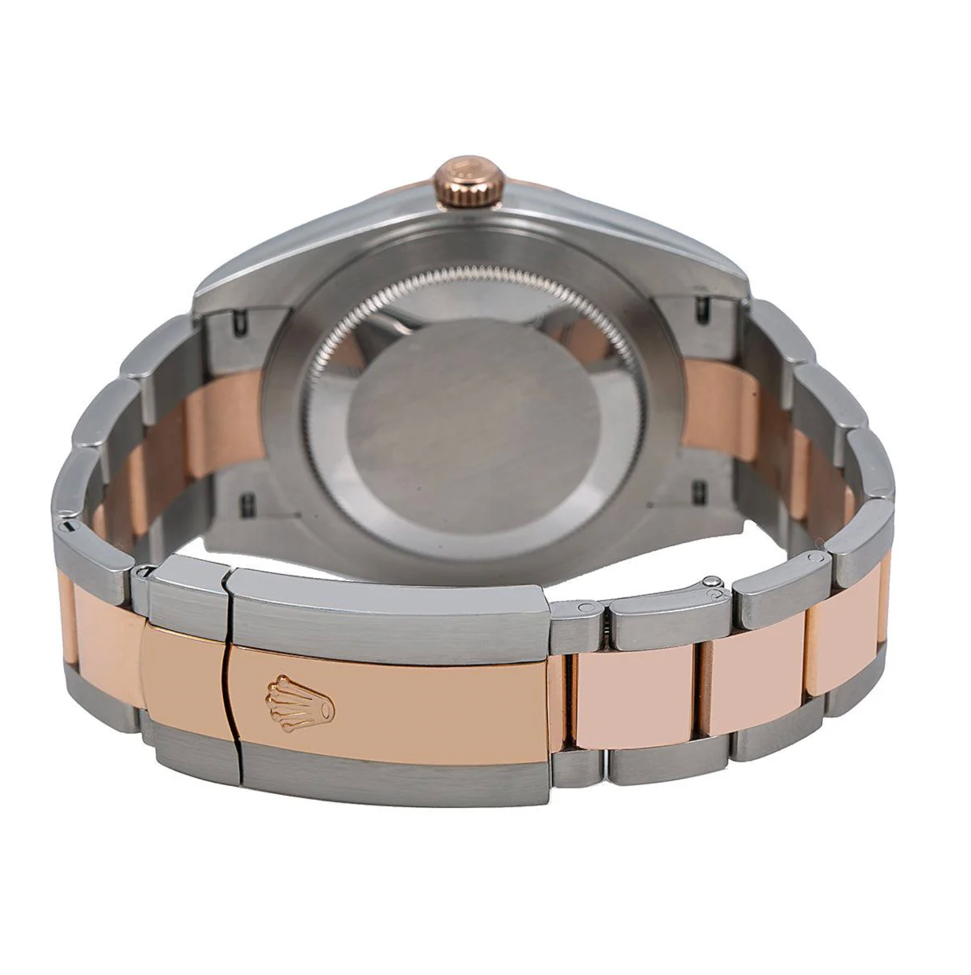 Rolex Datejust 41mm Chocolate Dial 18K Everose Gold Fluted Bezel – Ref. 126331