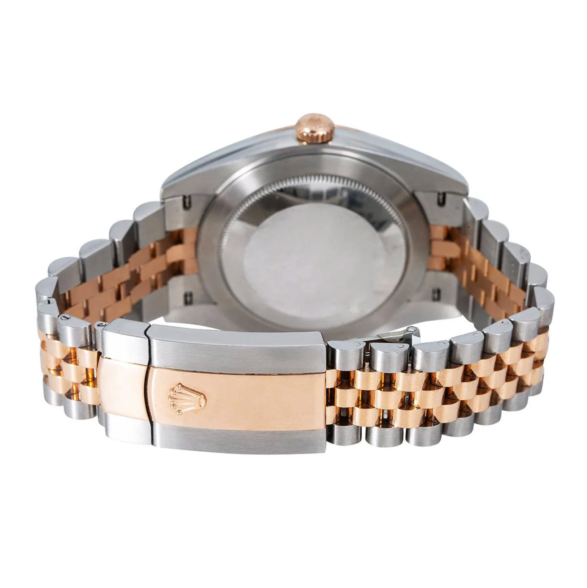 Rolex Datejust 41mm Chocolate Dial 18K Everose Gold Fluted Bezel – Ref. 126331