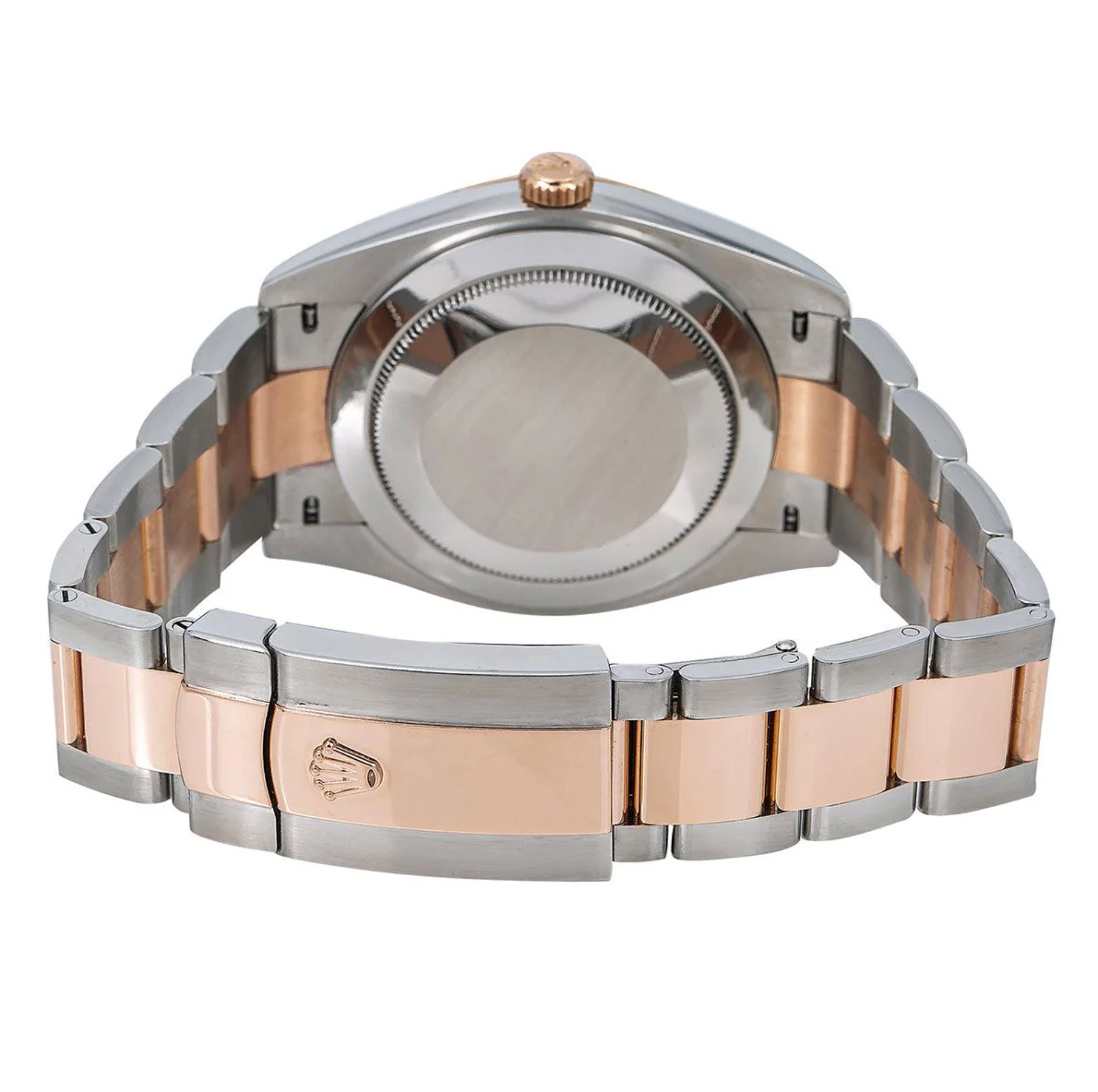 Rolex Datejust 41mm Chocolate Dial 18K Everose Gold Smooth Bezel – Ref. 126301