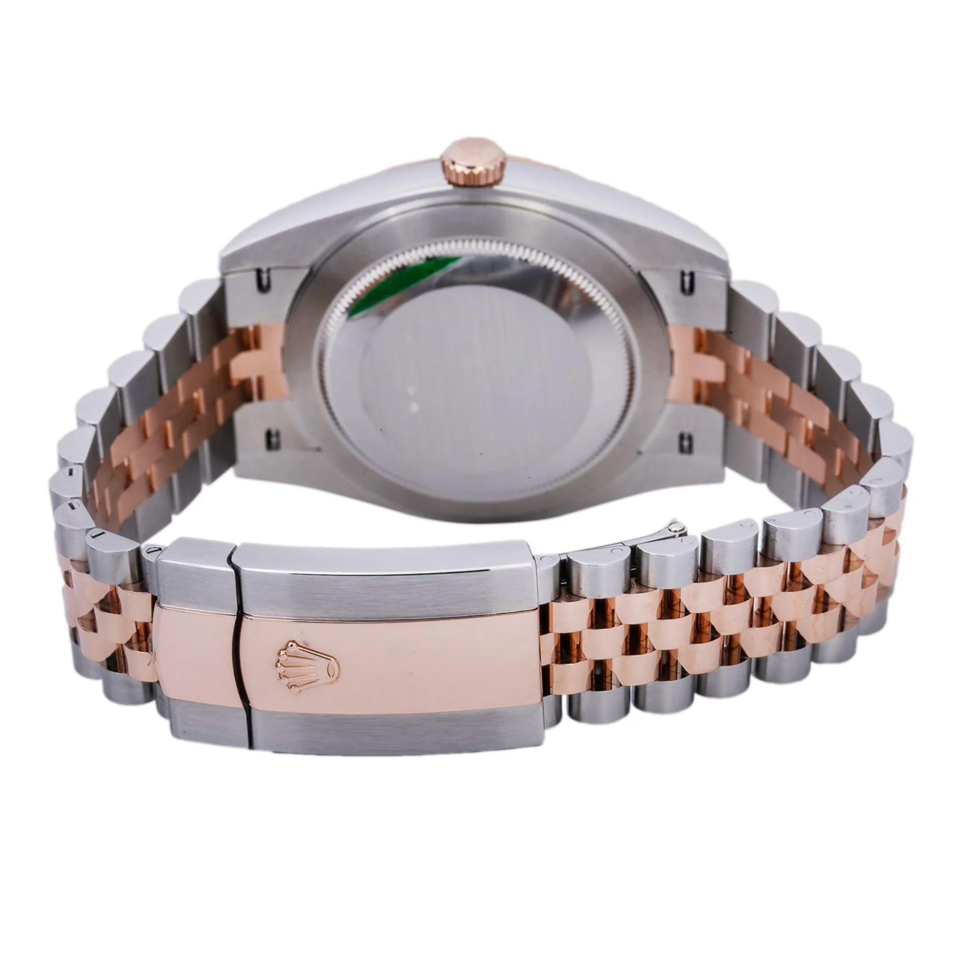 Rolex Datejust 41mm Chocolate Dial 18K Everose Gold Smooth Bezel – Ref. 126301