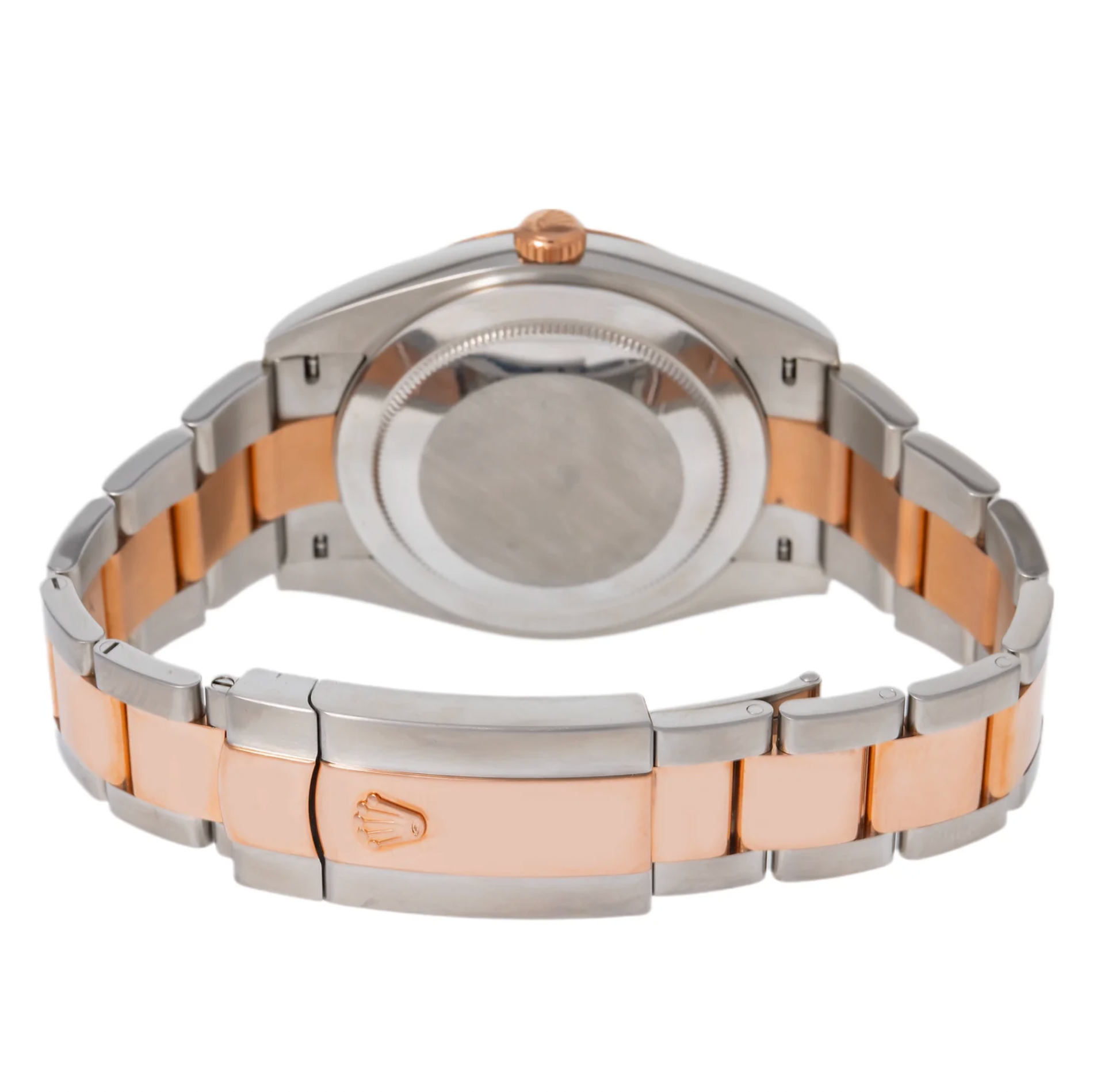 Rolex Datejust 41mm Mother-of-Pearl Diamond Dial 18K Everose Gold Smooth Bezel – Ref. 126301
