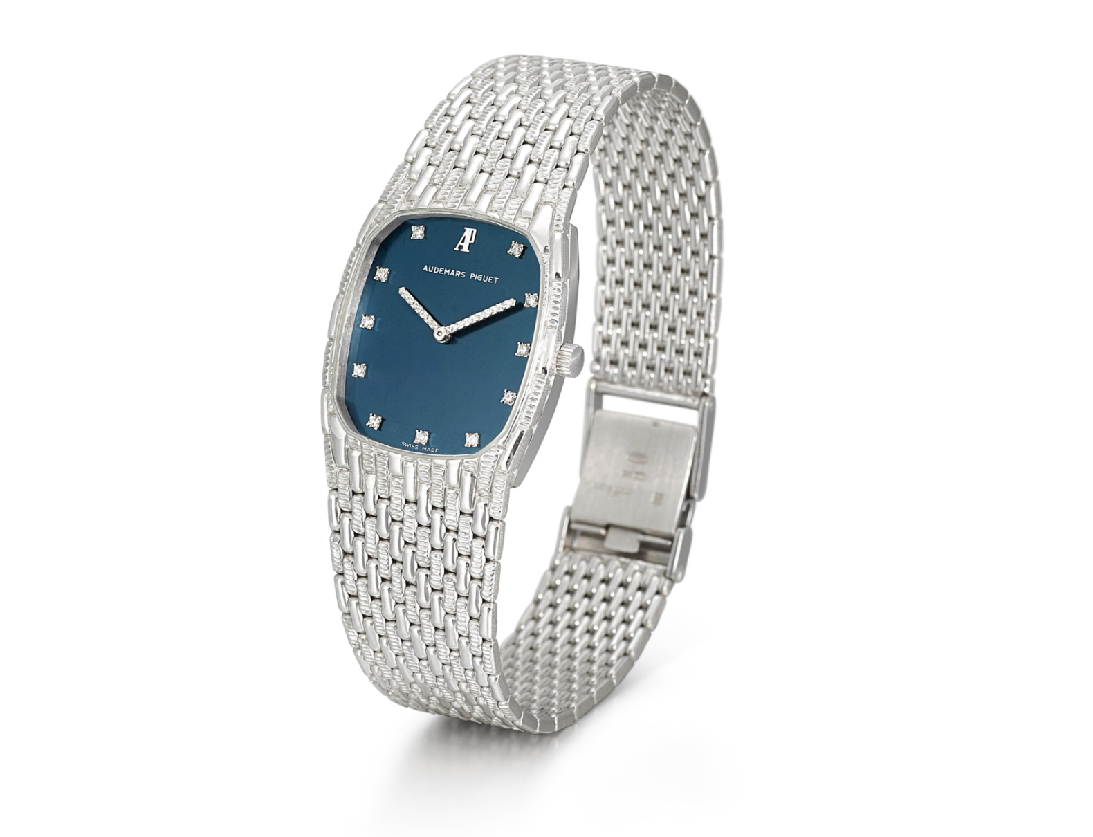 Audemars Piguet White Gold & Diamond-Set Bracelet Watch – Circa 1970s