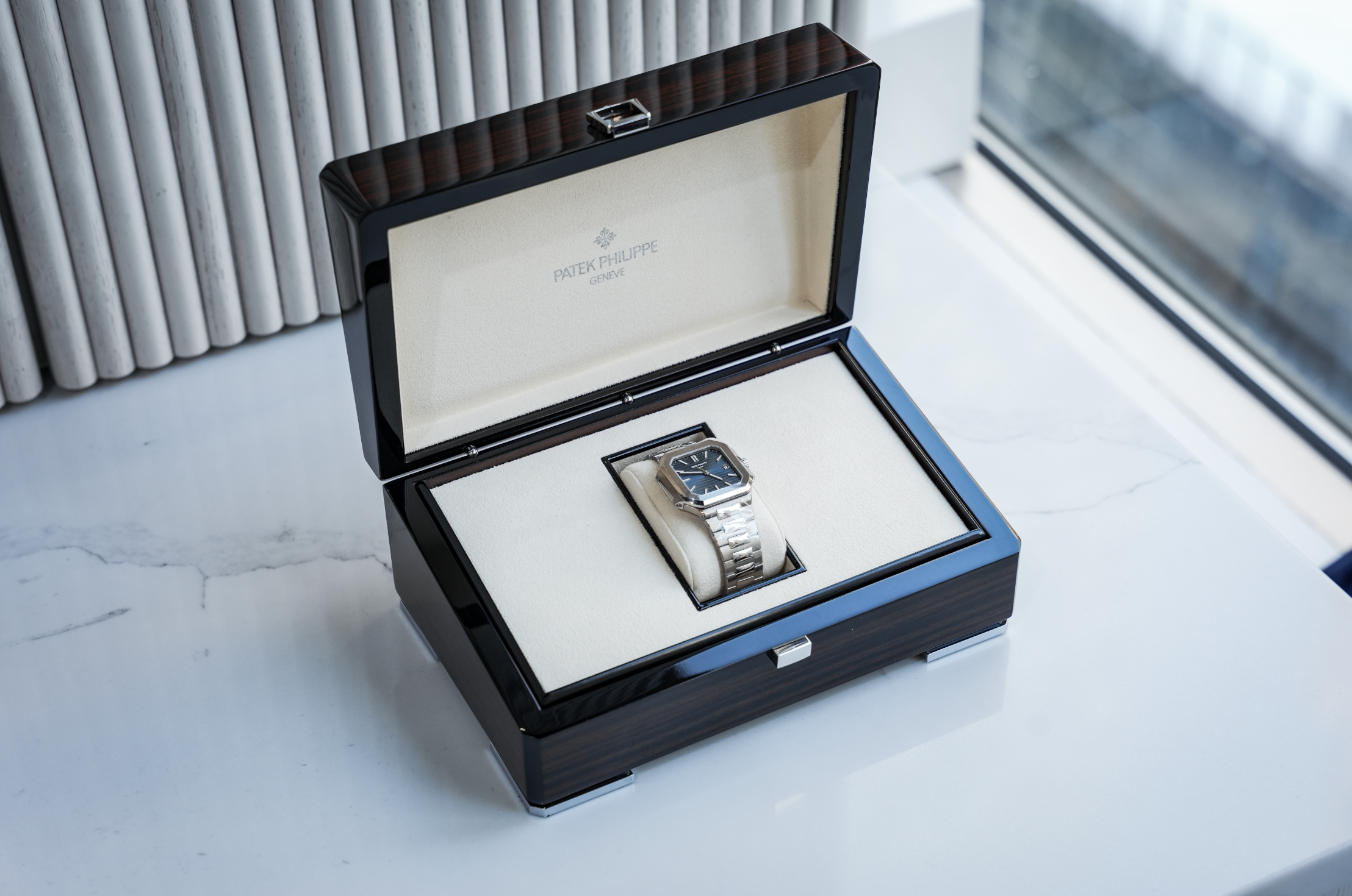 Patek Philippe Cubitus 7128/1G-001 White Gold Blue Dial