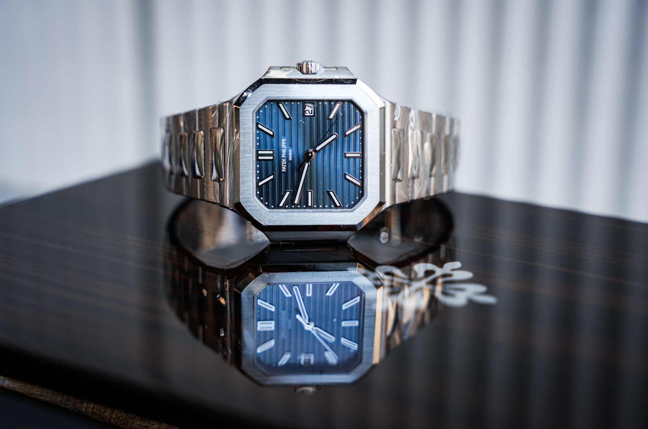 Patek Philippe Cubitus 7128/1G-001 White Gold Blue Dial