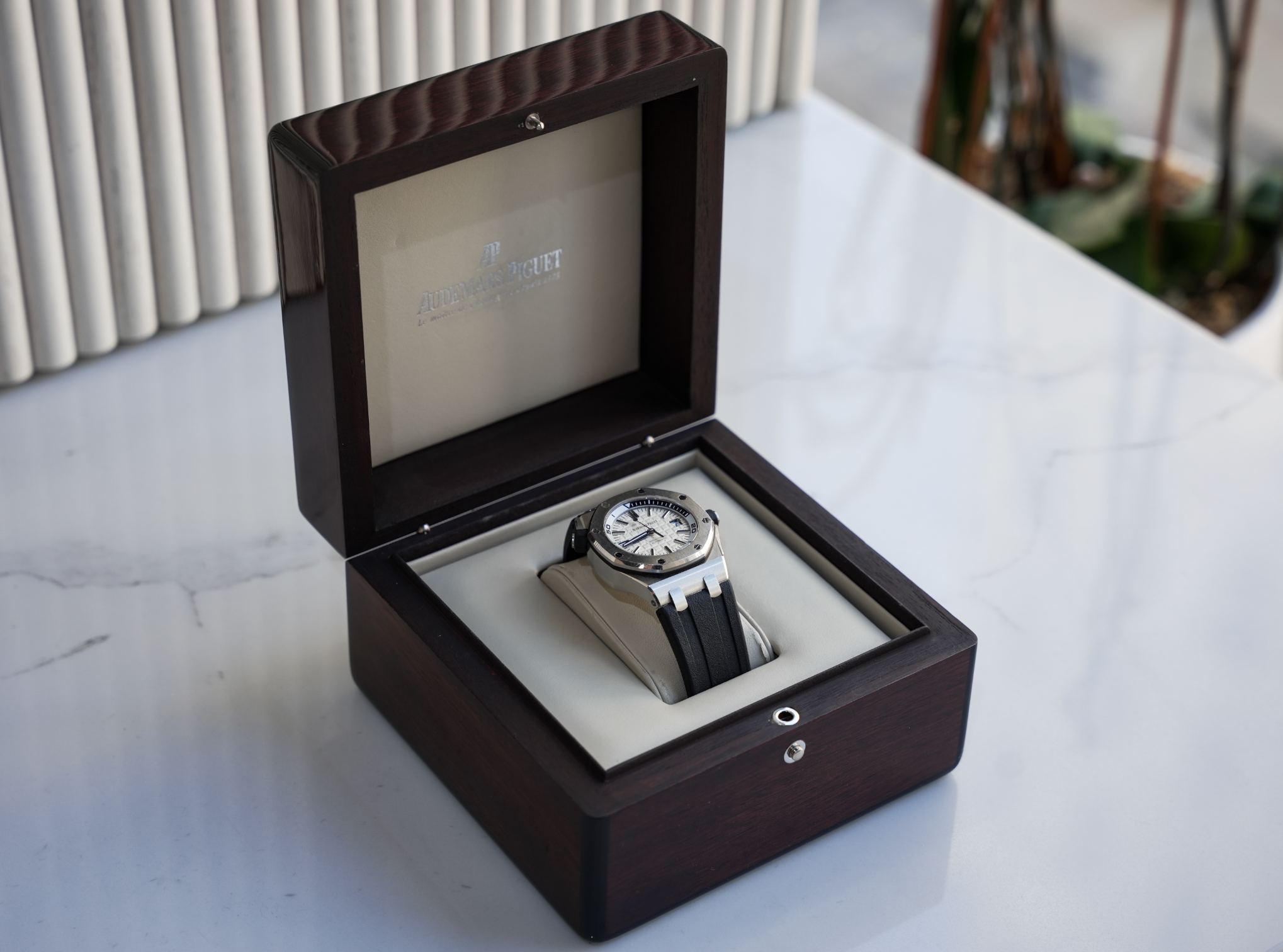 Audemars Piguet Royal Oak Offshore Diver 15710ST White “Silver” Dial Stainless Steel 42mm