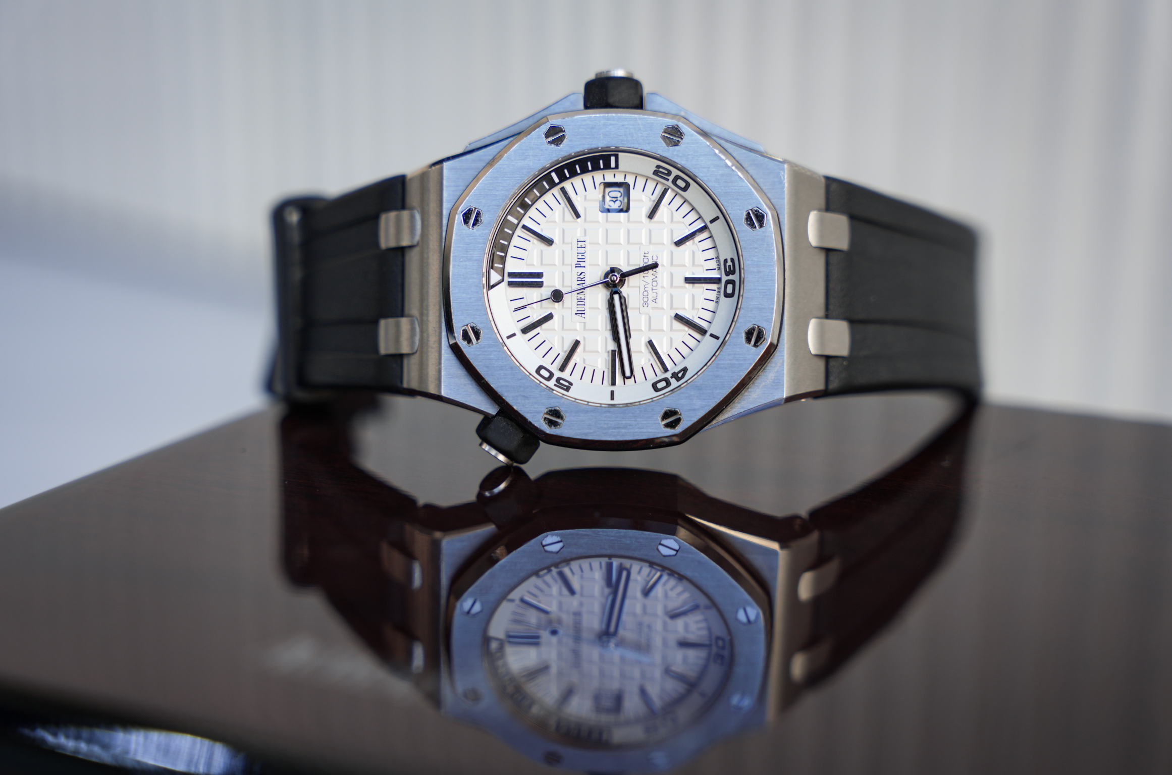 Audemars Piguet Royal Oak Offshore Diver 15710ST White “Silver” Dial Stainless Steel 42mm
