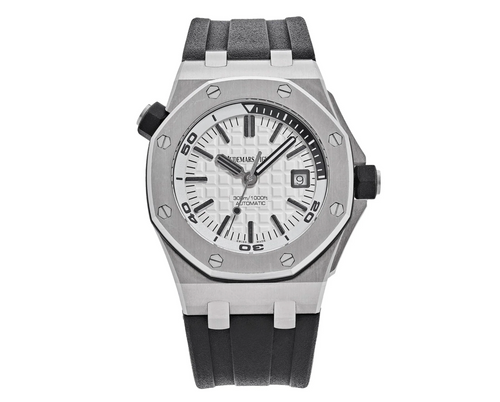 Audemars Piguet Royal Oak Offshore Diver 15710ST White “Silver” Dial Stainless Steel 42mm