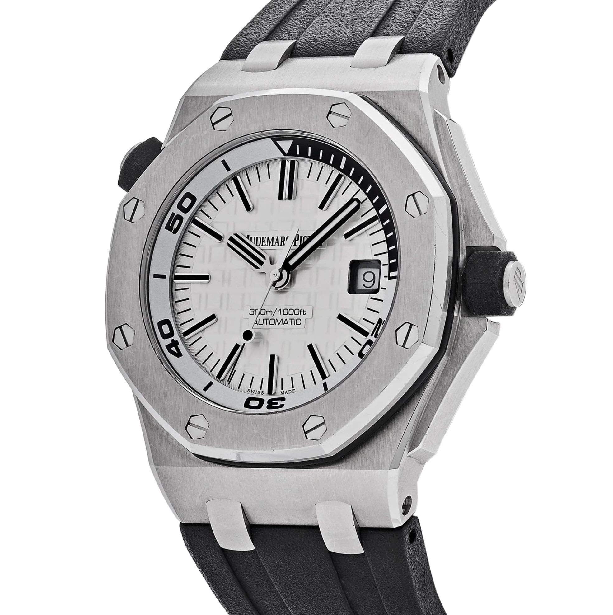 Audemars Piguet Royal Oak Offshore Diver 15710ST White “Silver” Dial Stainless Steel 42mm