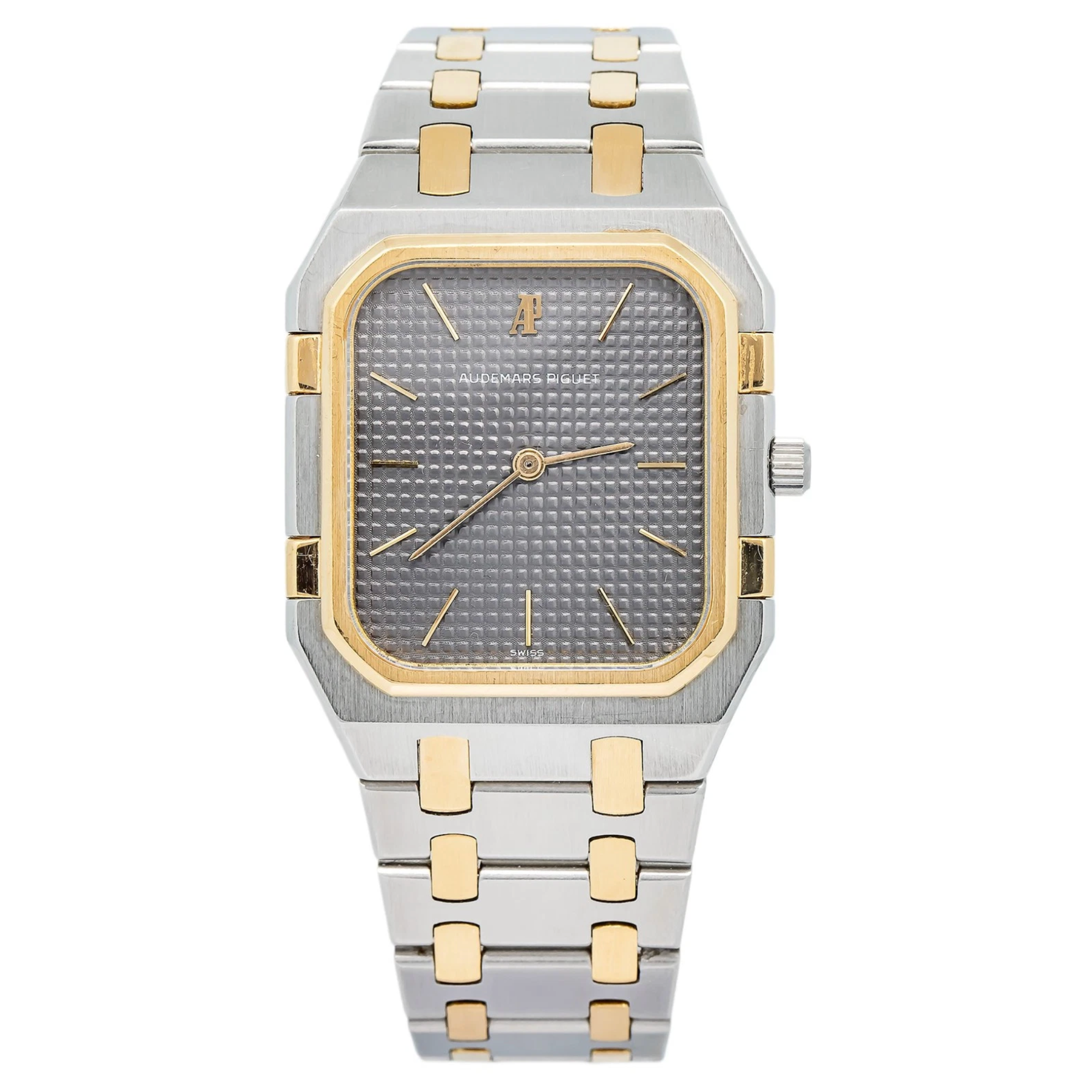 Audemars Piguet Royal Oak 66009SA Quartz Two-Tone Yellow Gold & Steel Grey Dial 32mm