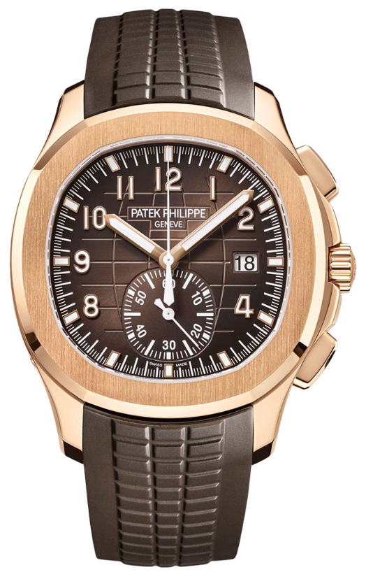 Patek Philippe Aquanaut Chronograph 5968R Rose Gold Brown Dial