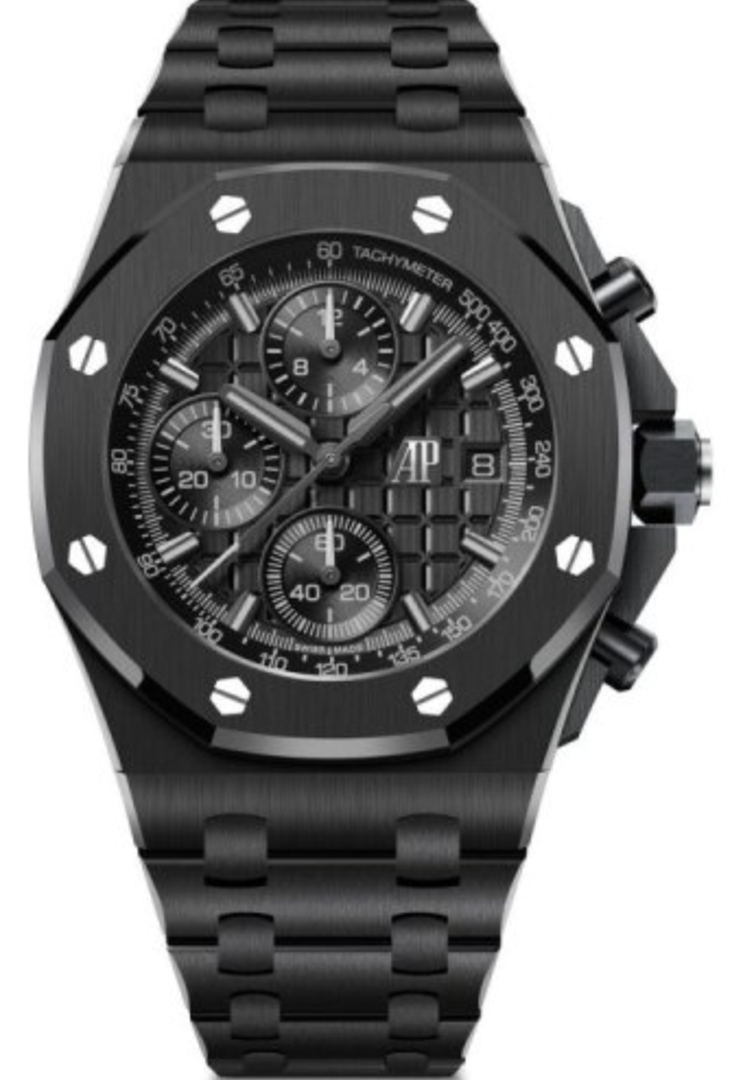 Audemars Piguet Royal Oak Perpetual Calendar 26238CE Black Ceramic Black Dial