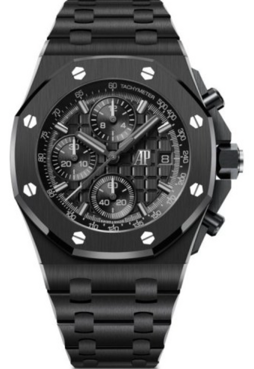 Audemars Piguet Royal Oak Perpetual Calendar 26238CE Black Ceramic Black Dial