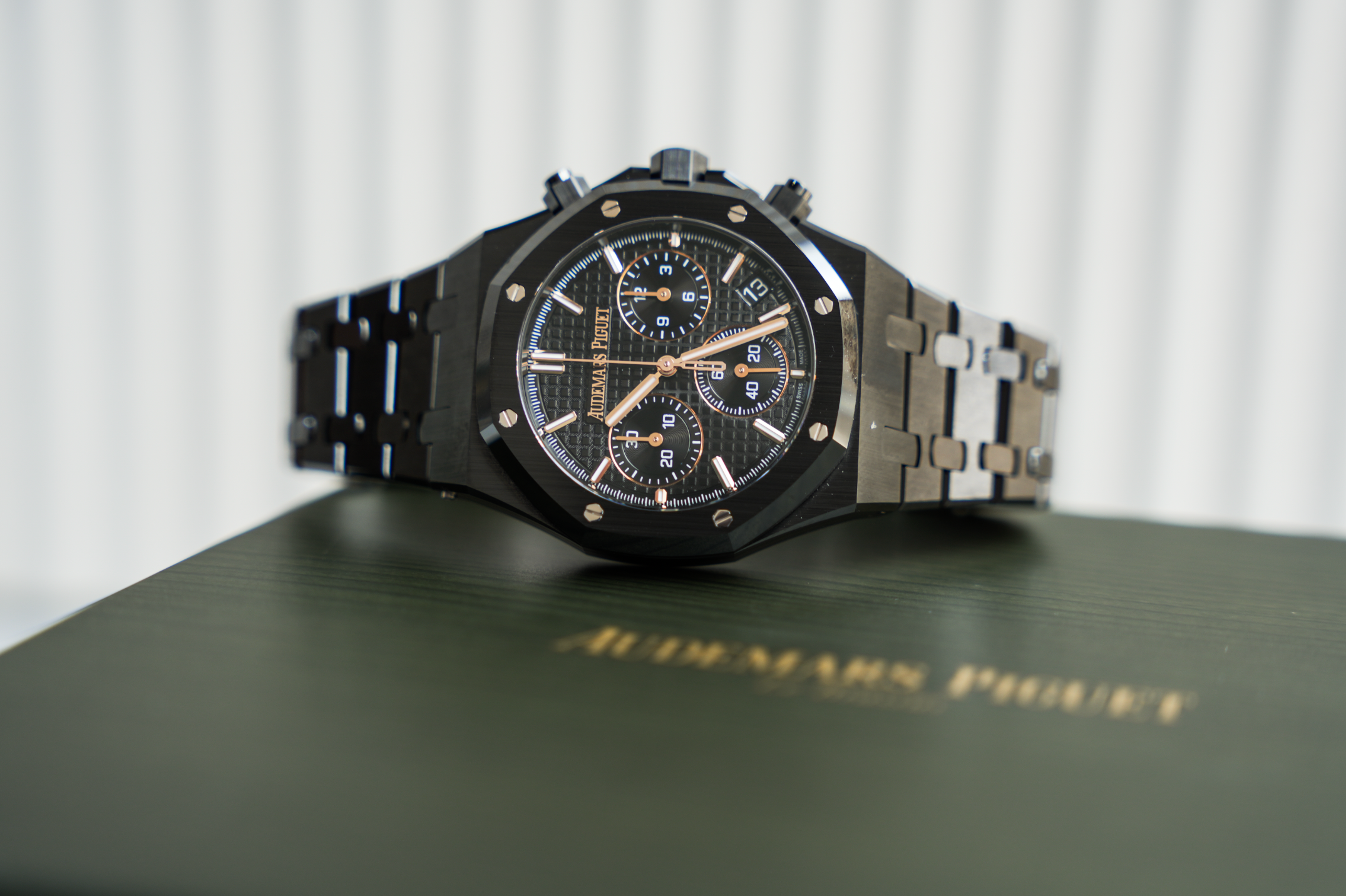 Audemars Piguet Royal Oak Chronograph Black Ceramic 41mm Black Dial 26240CE