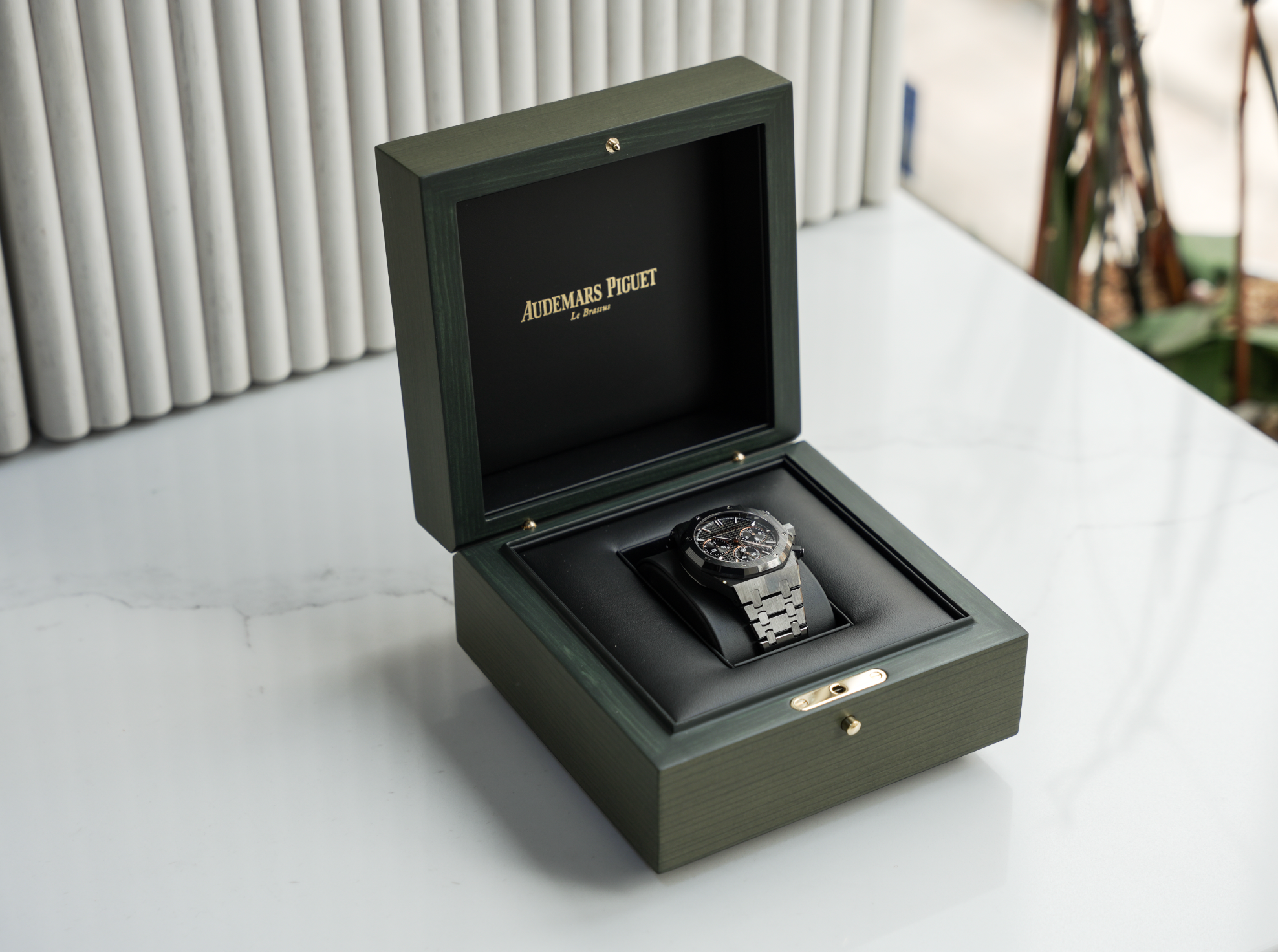 Audemars Piguet Royal Oak Chronograph Black Ceramic 41mm Black Dial 26240CE
