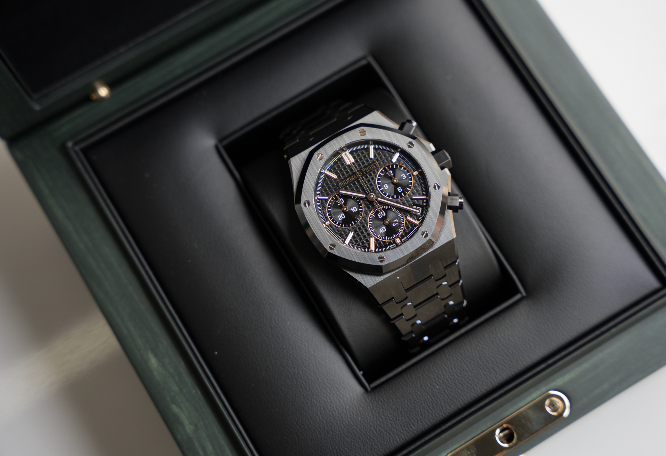 Audemars Piguet Royal Oak Chronograph Black Ceramic 41mm Black Dial 26240CE