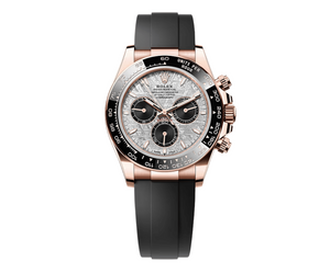 Rolex Daytona 126515LN Everose Gold Meteorite Dial Oysterflex 40mm