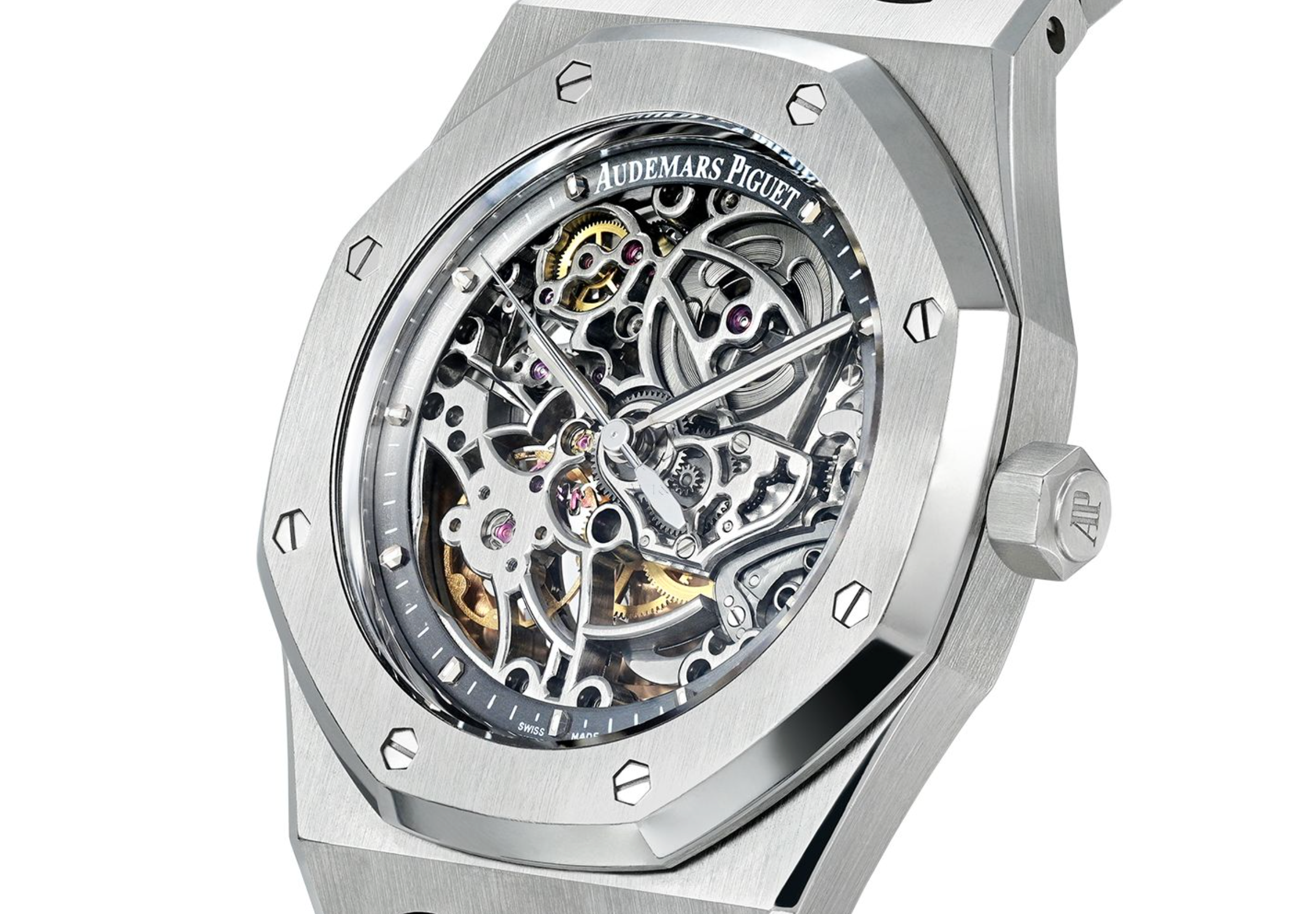 Audemars Piguet Royal Oak Openworked 39mm Steel Skeleton Dial 15305ST