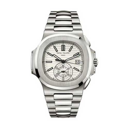 Patek Philippe Nautilus Chronograph 5980/1A-019 White Dial 40.5mm Stainless Steel