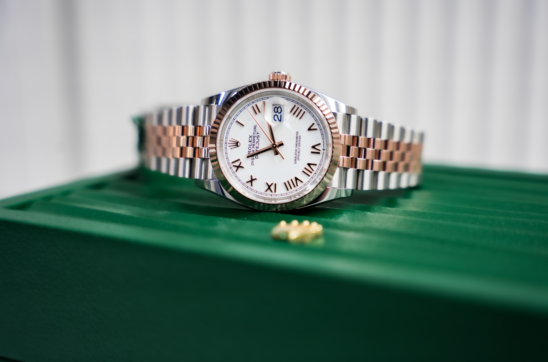Pre-Owned Rolex Datejust 36 126231 White Roman Dial Jubilee Bracelet