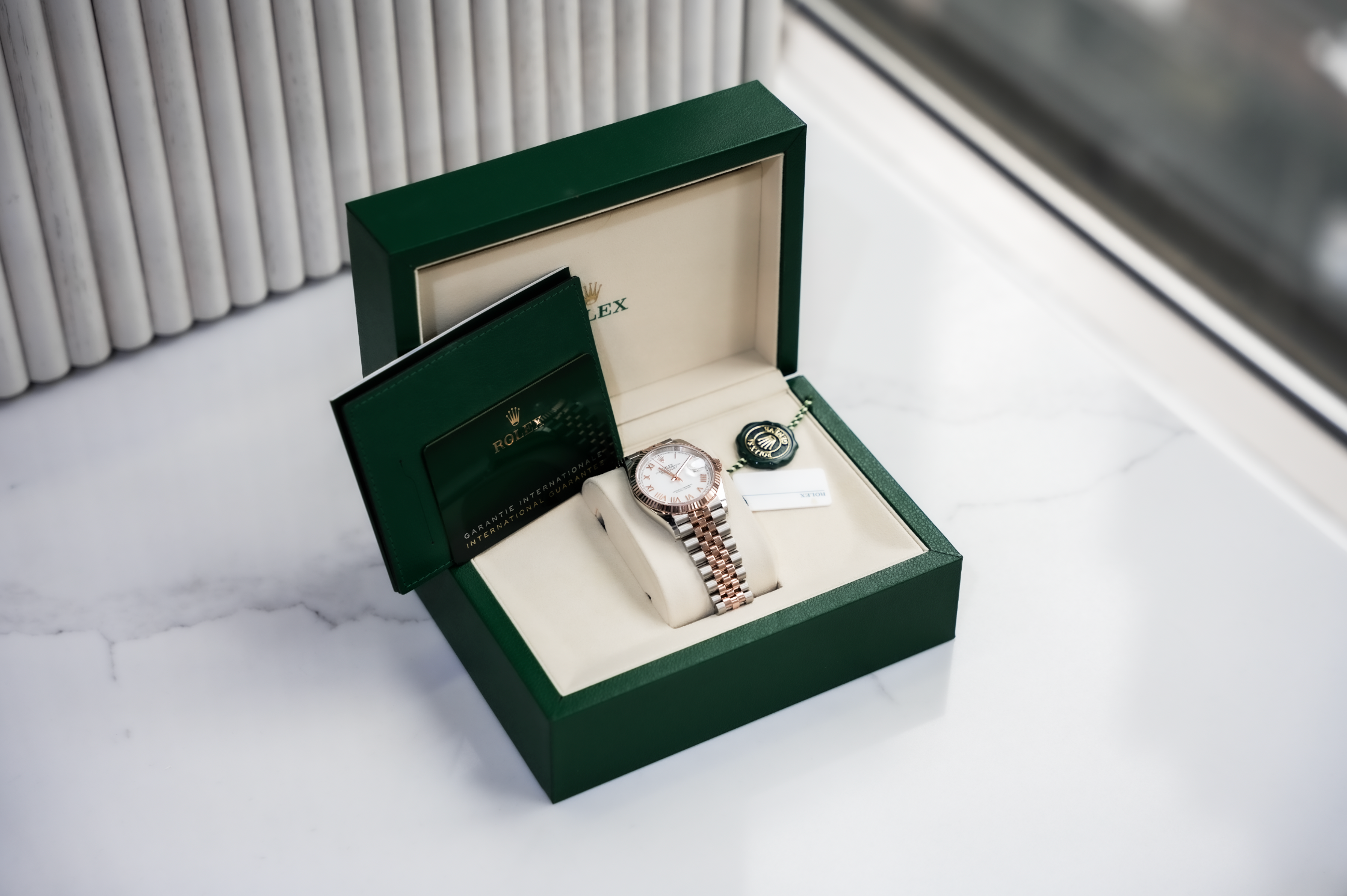 Pre-Owned Rolex Datejust 36 126231 White Roman Dial Jubilee Bracelet