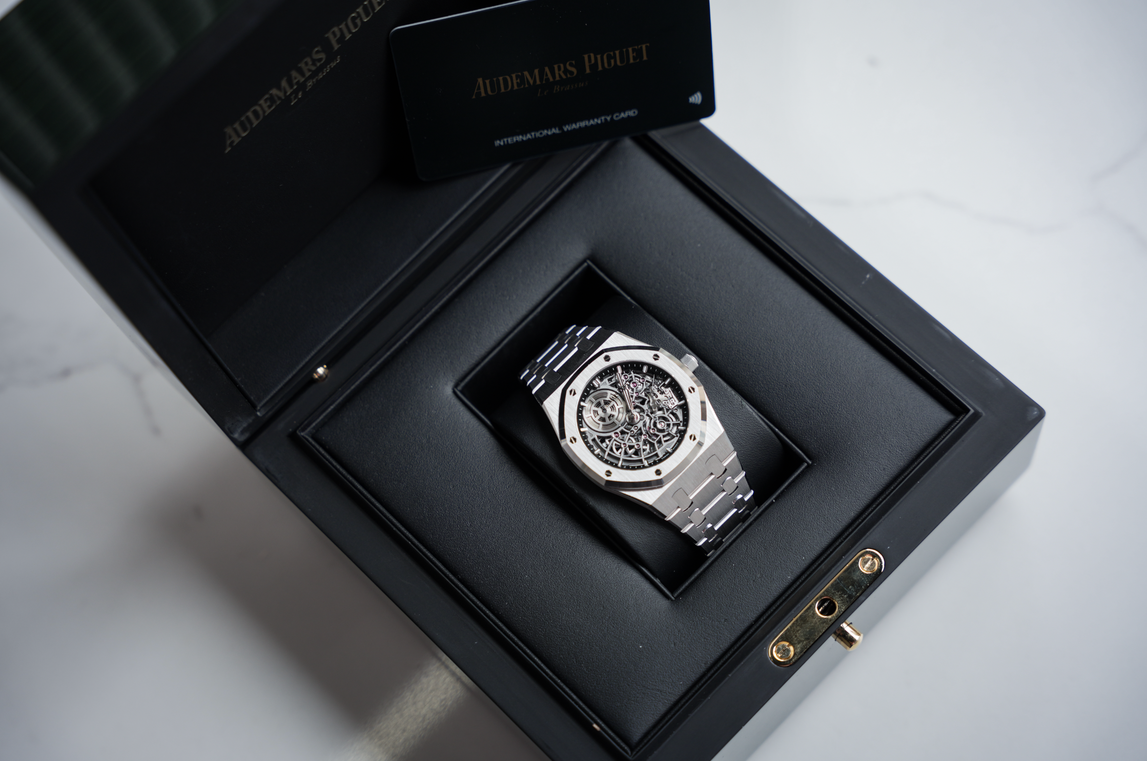 Audemars Piguet Royal Oak “Jumbo” Extra-Thin Openworked 39mm White Gold 16204BC.OO.1240BC.01