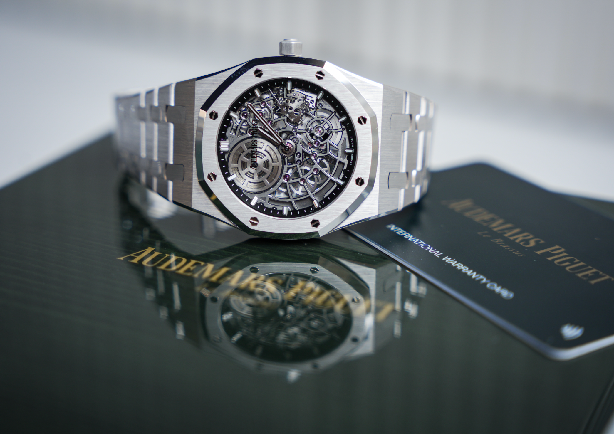 Audemars Piguet Royal Oak “Jumbo” Extra-Thin Openworked 39mm White Gold 16204BC.OO.1240BC.01