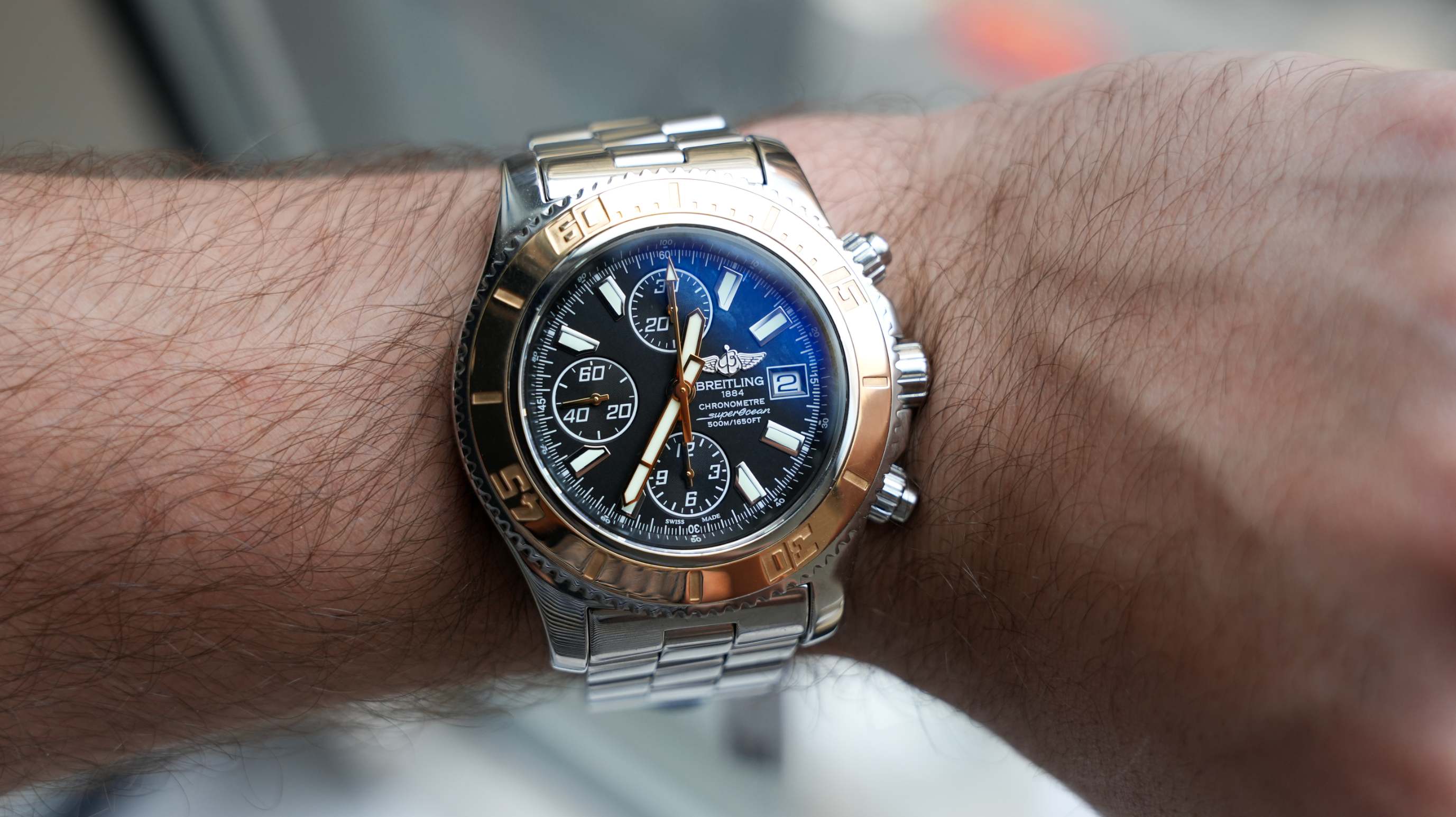 Breitling Superocean Chronograph – Ref. C109B84PRS | Watch No. 677189