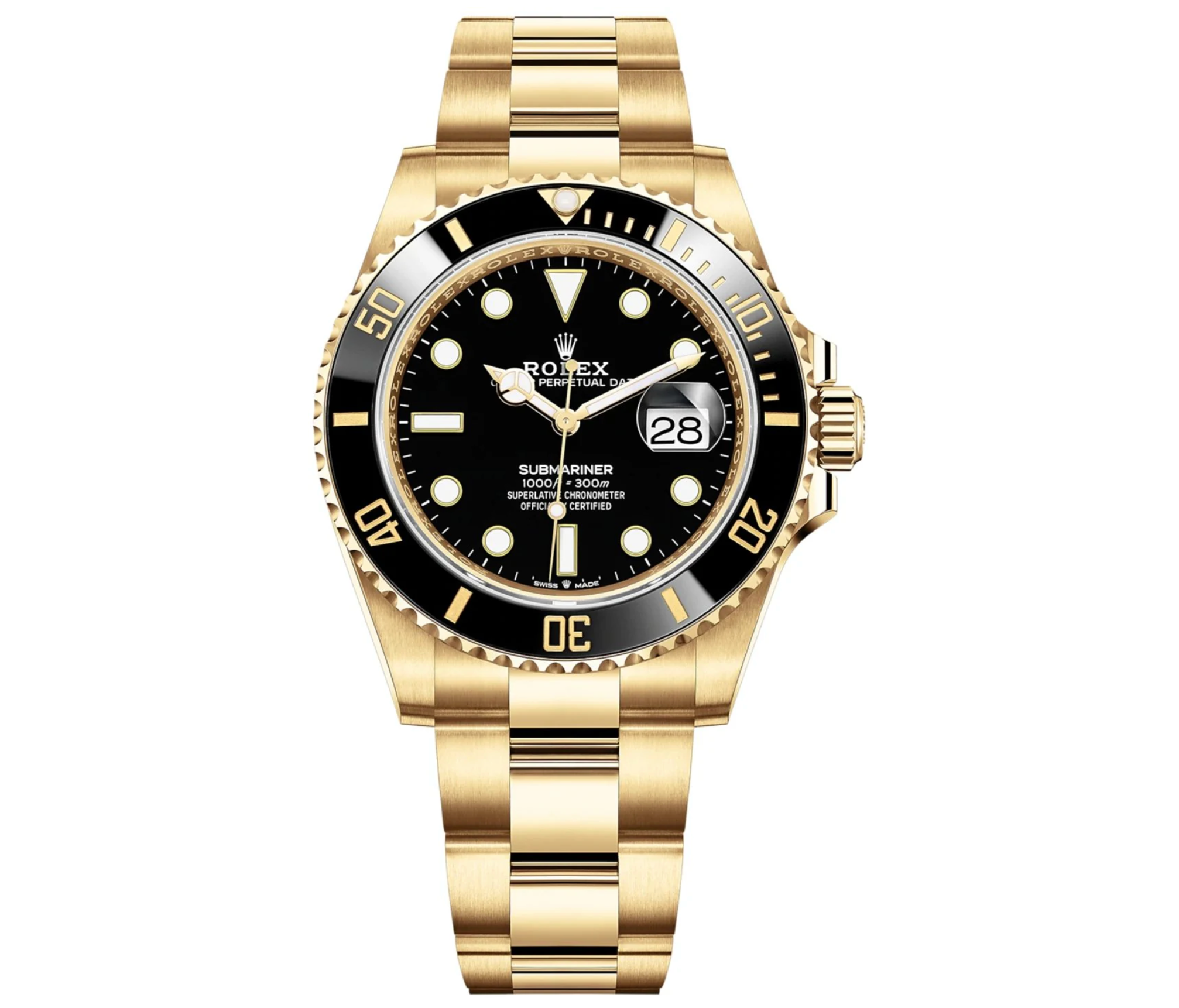 Rolex Submariner Date 41mm 18K Yellow Gold – Black Dial & Bezel – Ref. 126618LN ( 2021 to 2024)