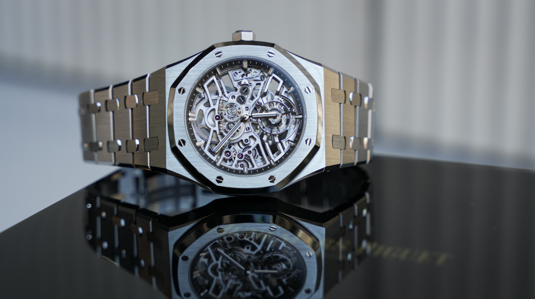 Audemars Piguet Royal Oak Selfwinding Flying Tourbillon Openworked – 41mm Stainless Steel (Ref. 26735ST.OO.1320ST.01) (Year 2023)