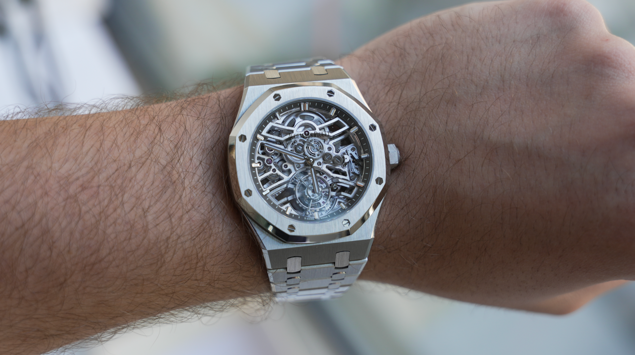 Audemars Piguet Royal Oak Selfwinding Flying Tourbillon Openworked – 41mm Stainless Steel (Ref. 26735ST.OO.1320ST.01) (Year 2023)