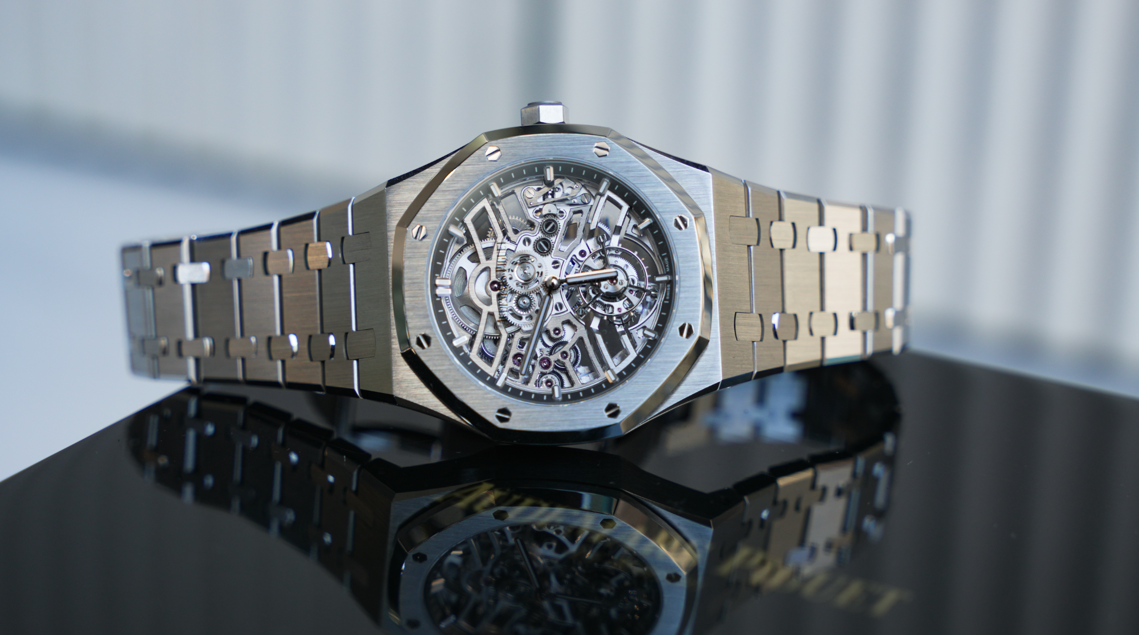 Audemars Piguet Royal Oak Selfwinding Flying Tourbillon Openworked – 41mm Stainless Steel (Ref. 26735ST.OO.1320ST.01) (Year 2023)