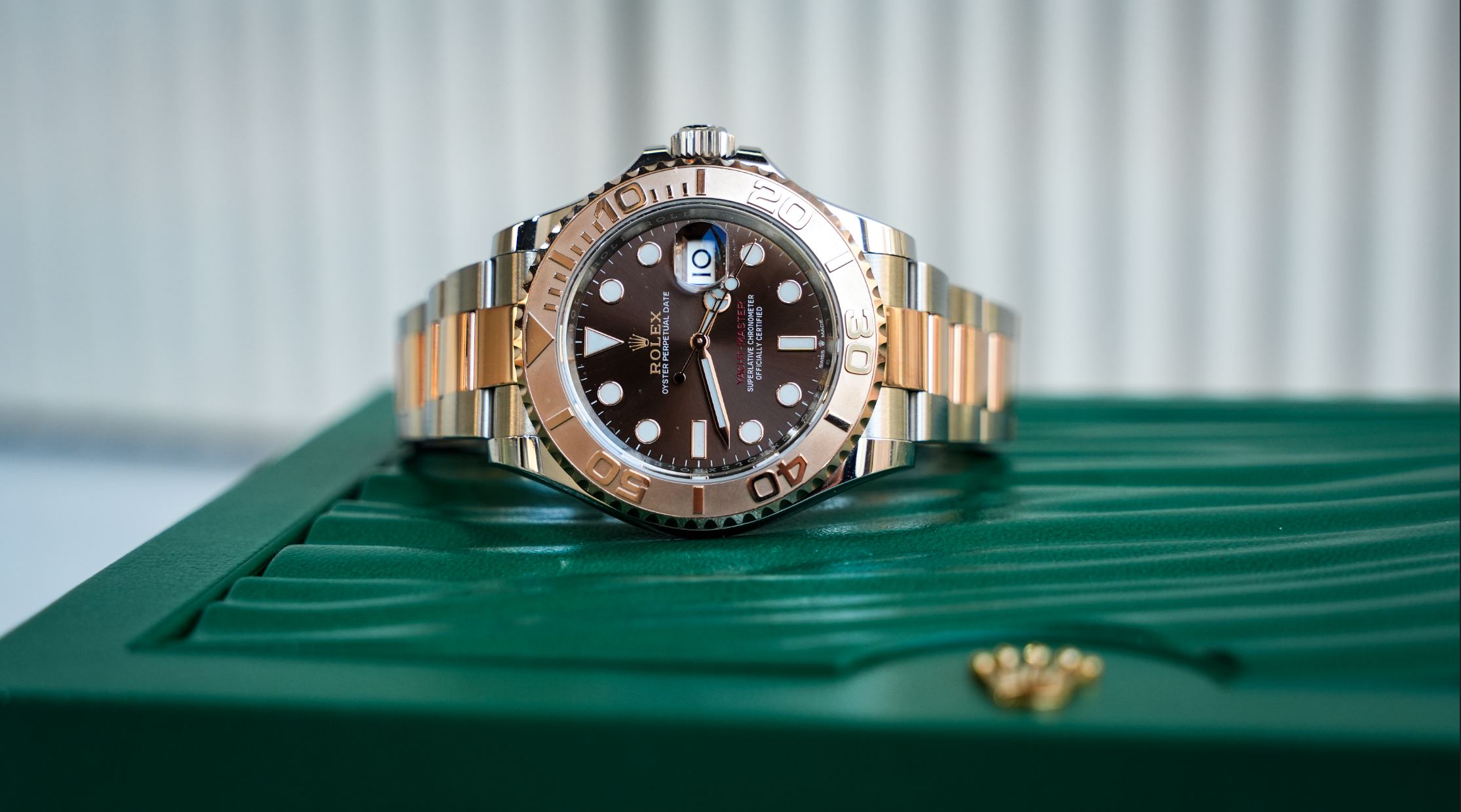 Pre-Owned Rolex Yacht-Master 126621 – Everose Rolesor Chocolate Pre-Owned Rolex Yacht-Master 126621 – Everose Rolesor Chocolate
