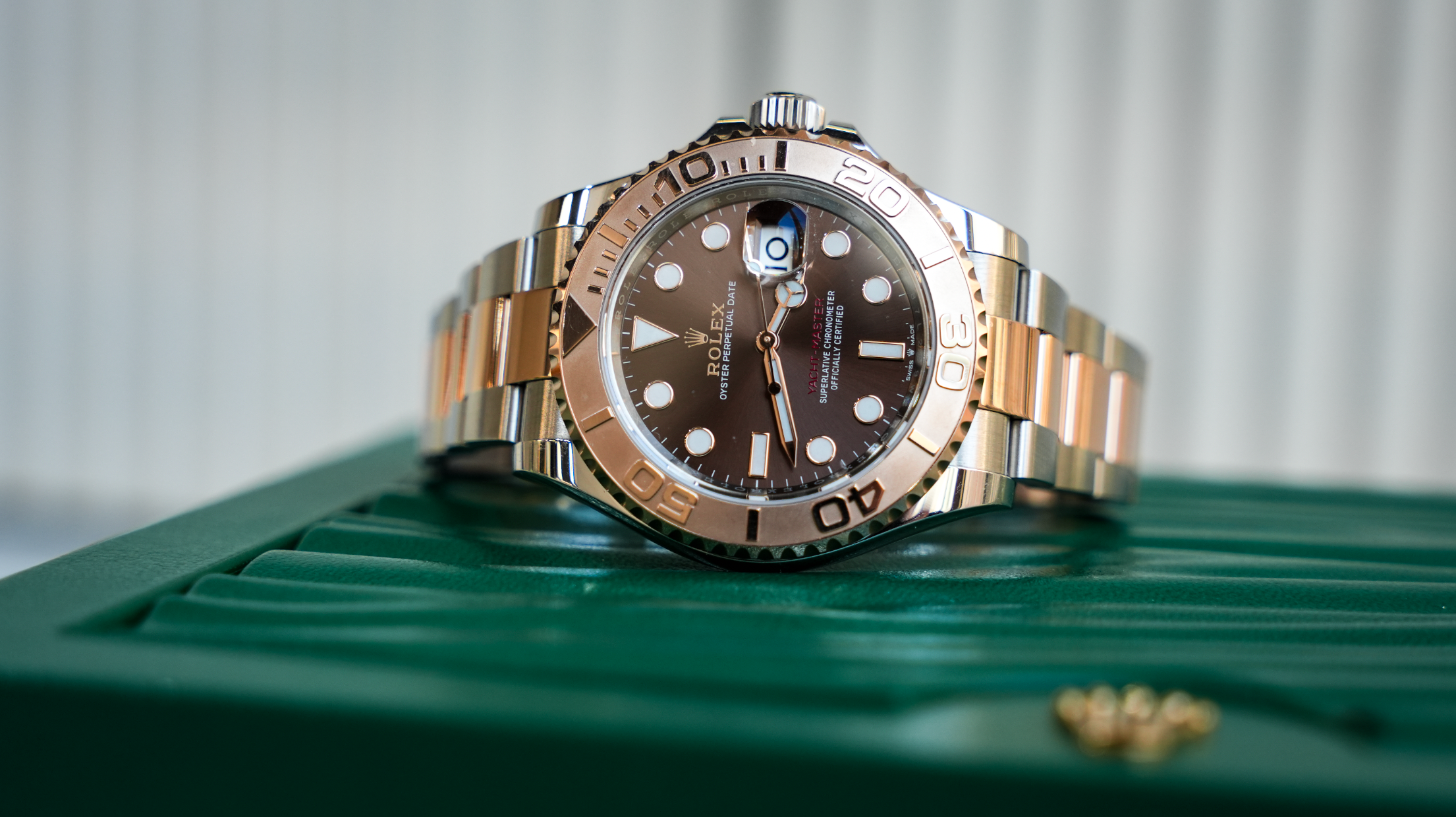 Pre-Owned Rolex Yacht-Master 126621 – Everose Rolesor Chocolate
