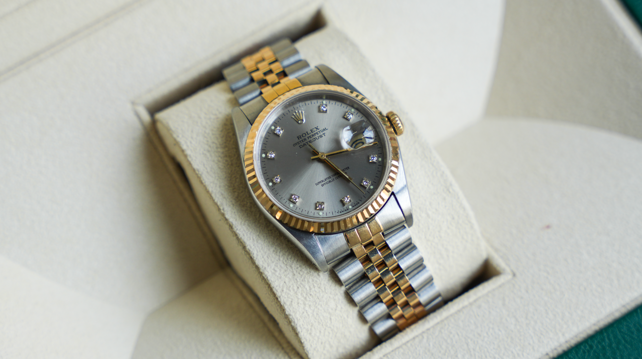 Rolex Datejust 36mm Two-Tone – Champagne Dial | Ref. 16233