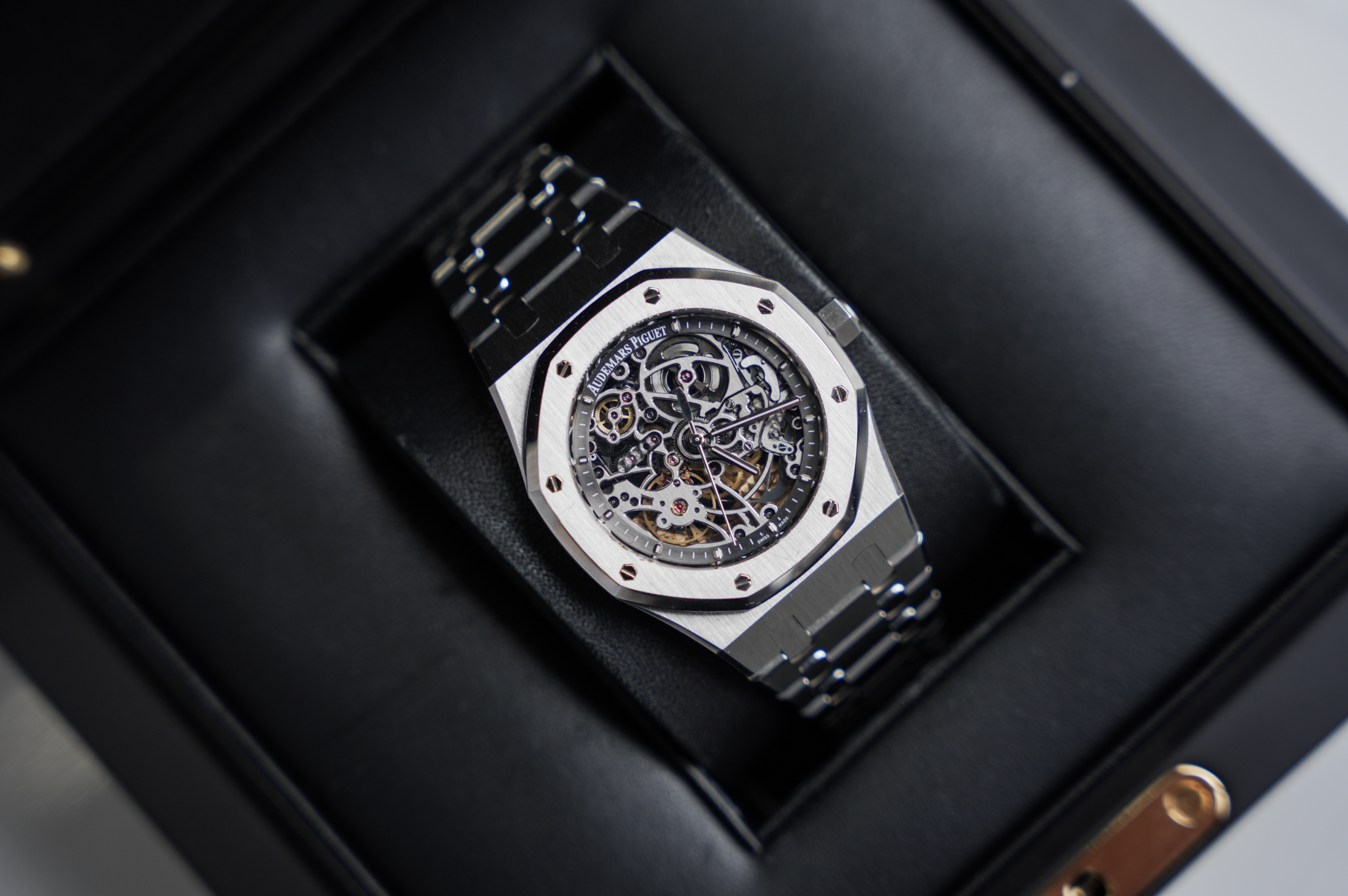 Audemars Piguet Royal Oak Openworked 39mm Steel Skeleton Dial 15305ST