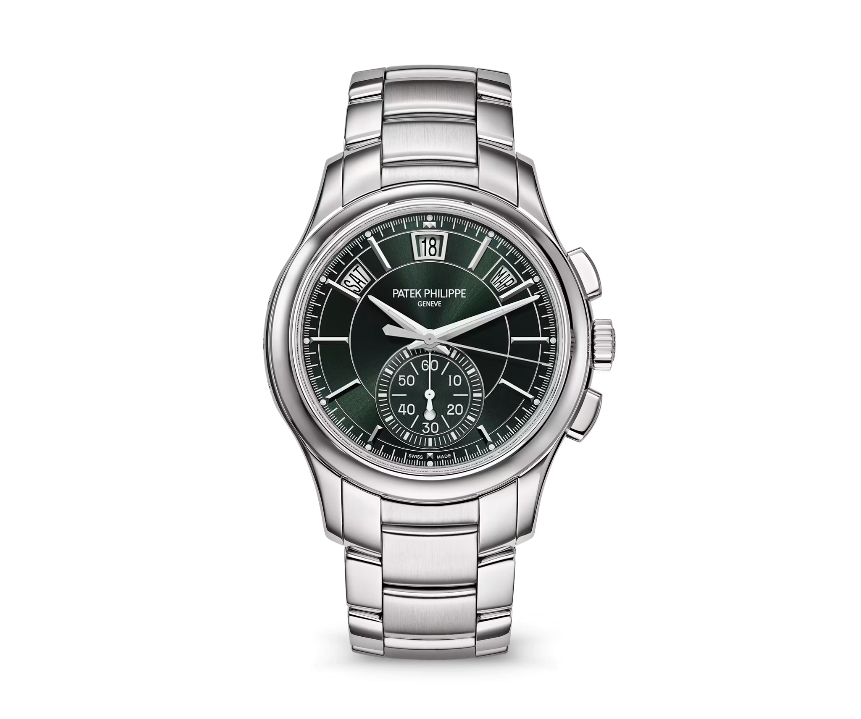 Patek Philippe Complications Flyback Chronograph Annual Calendar 5905/1A-001 42MM Green Dial