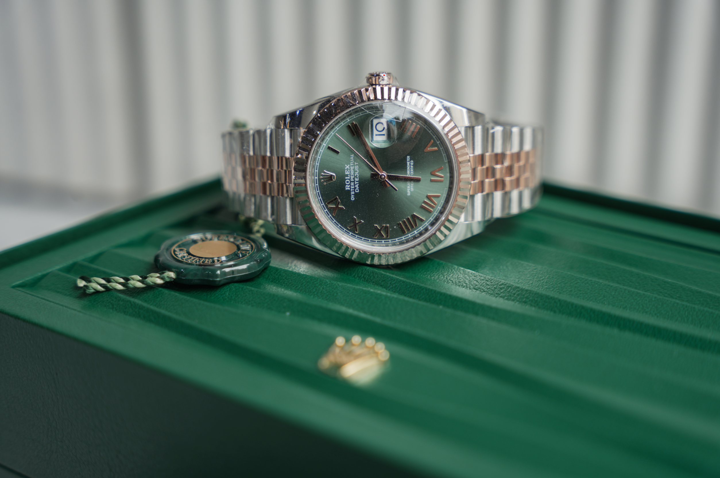 Rolex Datejust 41 Everose Rolesor Mint Green Dial Jubilee Bracelet 126331-0022 – 2026 New Release
