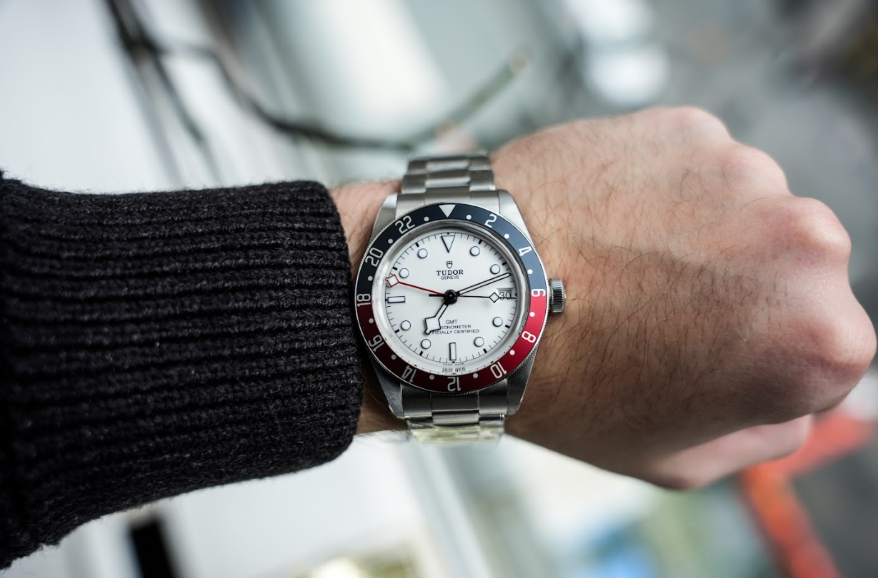 Tudor Black Bay GMT 79830RB Stainless Steel Black Dial Pepsi Bezel