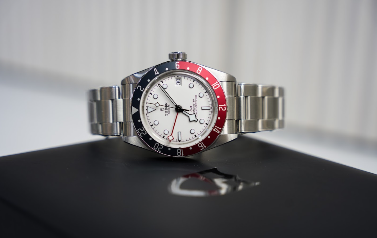 Tudor Black Bay GMT 79830RB Stainless Steel Black Dial Pepsi Bezel